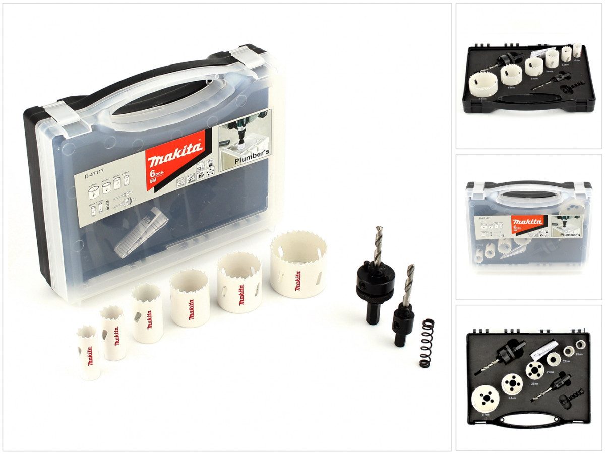 Makita Lochsäge 6 tlg. Advanced Кольцевые пилы Koffer Set D-47117