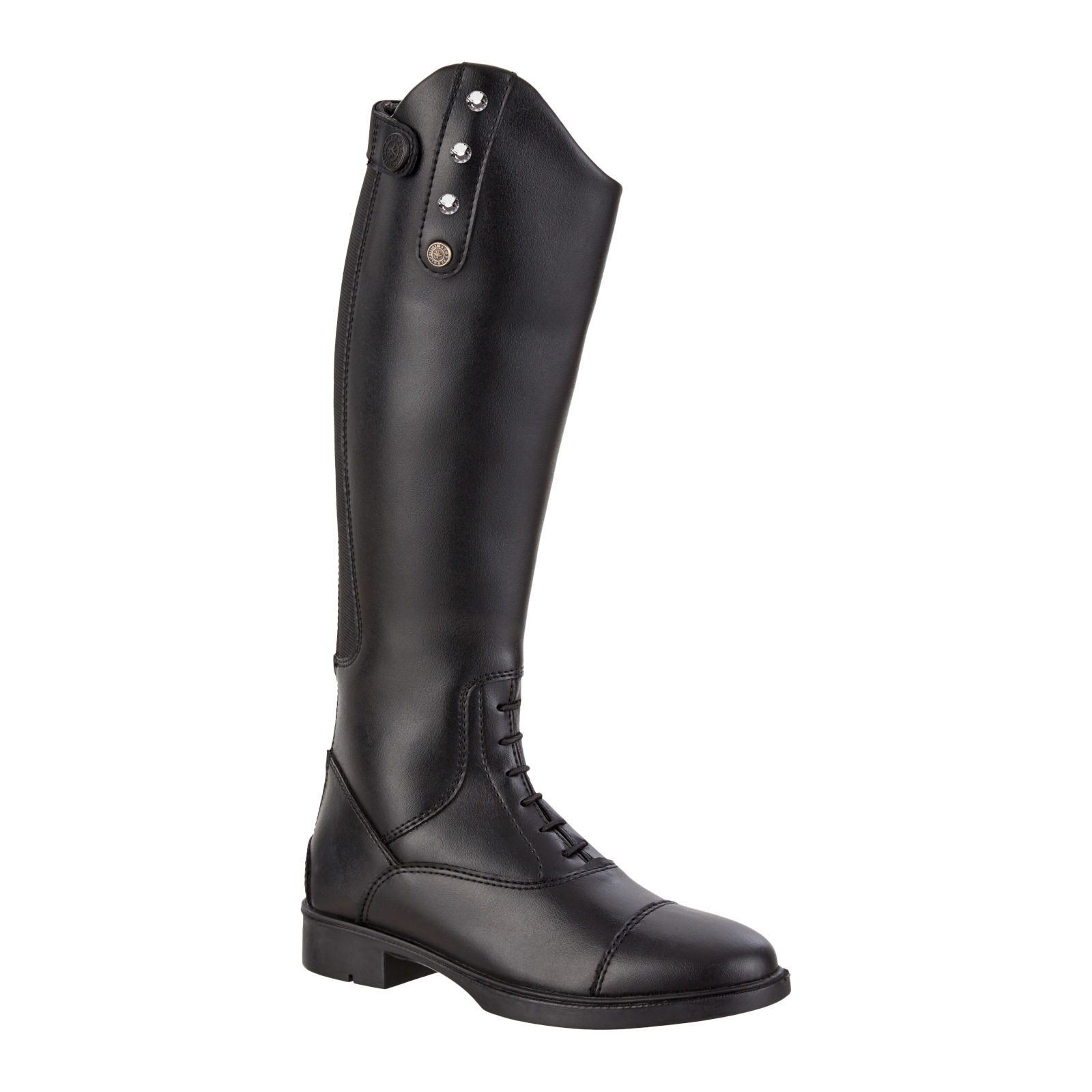 Suedwind Stiefel Kids Fun Glitter schwarz - 32 Regular Reitstiefel