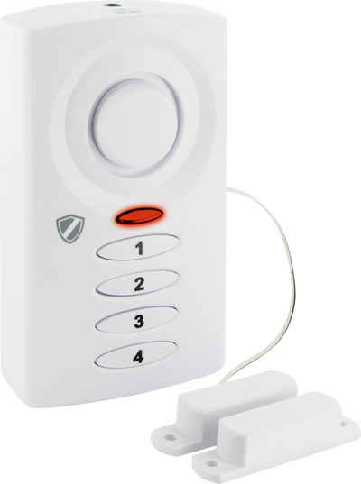 Schwaiger HSA500 532 Türöffnungsmelder (Alarm-Ton, Aktivierung/Deaktivierung über 4-stelligen PIN-Code)