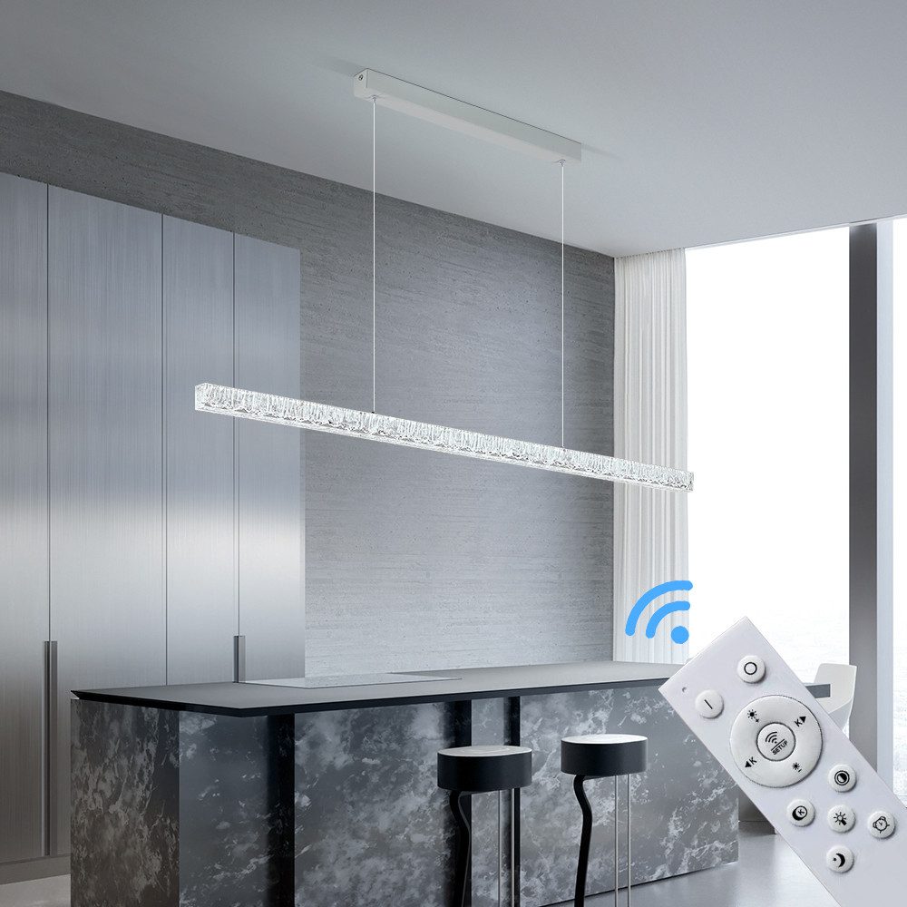 Eurotondisplay LED Deckenleuchte LED Deckenleuchte mit Fernbedienung Lichtfarbe Helligkeit einstellbar, LED fest integriert, Warumweiß, Neutralweiß, Kaltweiß, Lichtfarbe und Helligkeit einstellbar