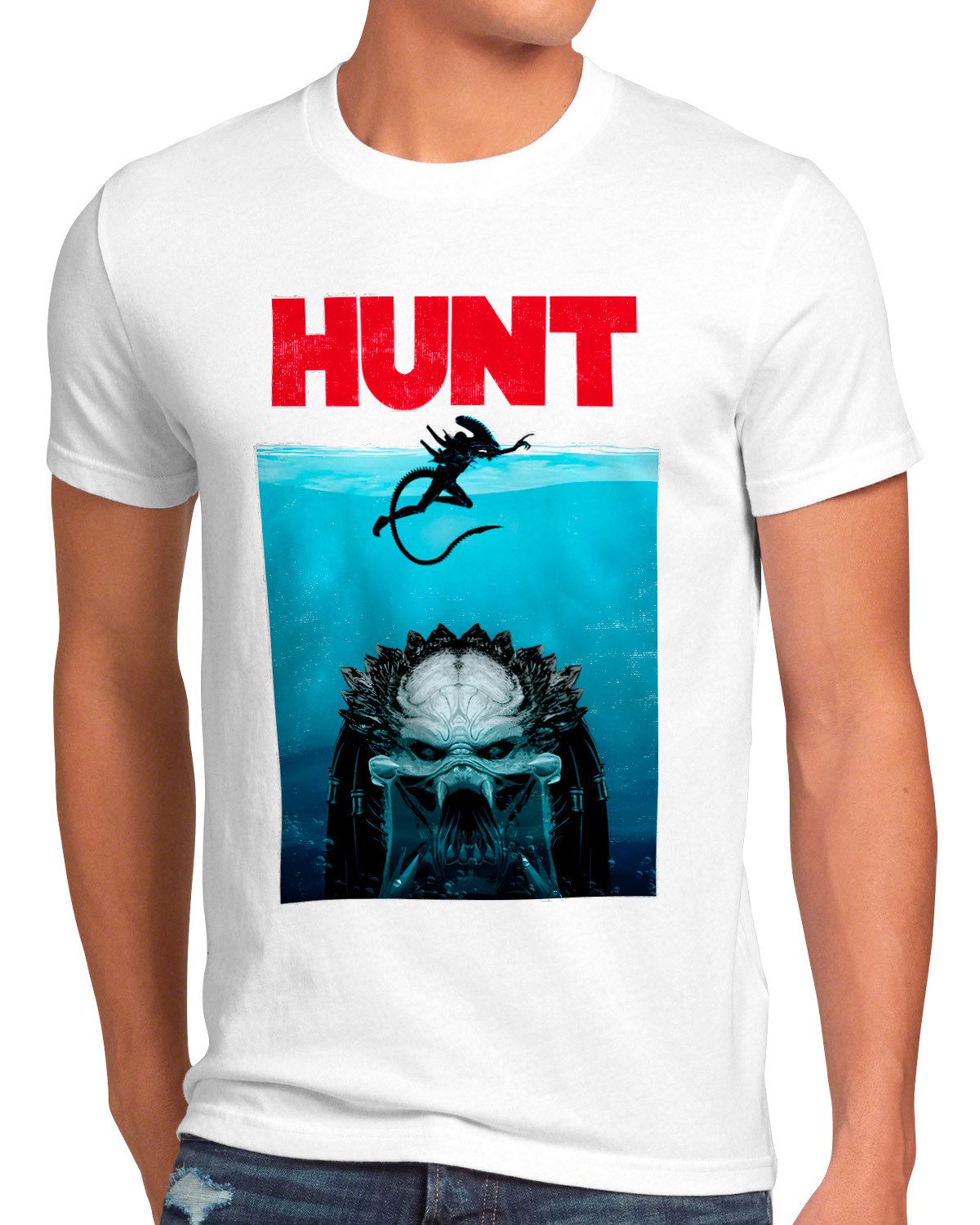 style3 T-Shirt Hunt alien prometheus nostromo xenomorph xenomorf