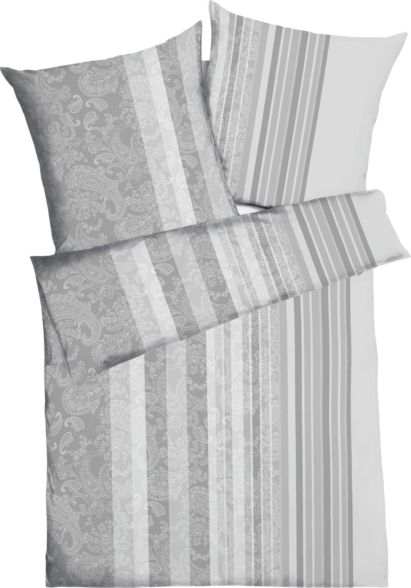 Kaeppel Bettwäsche Bettwäsche "Firenze", Jersey, Interlock-Jersey Streifen günstig online kaufen