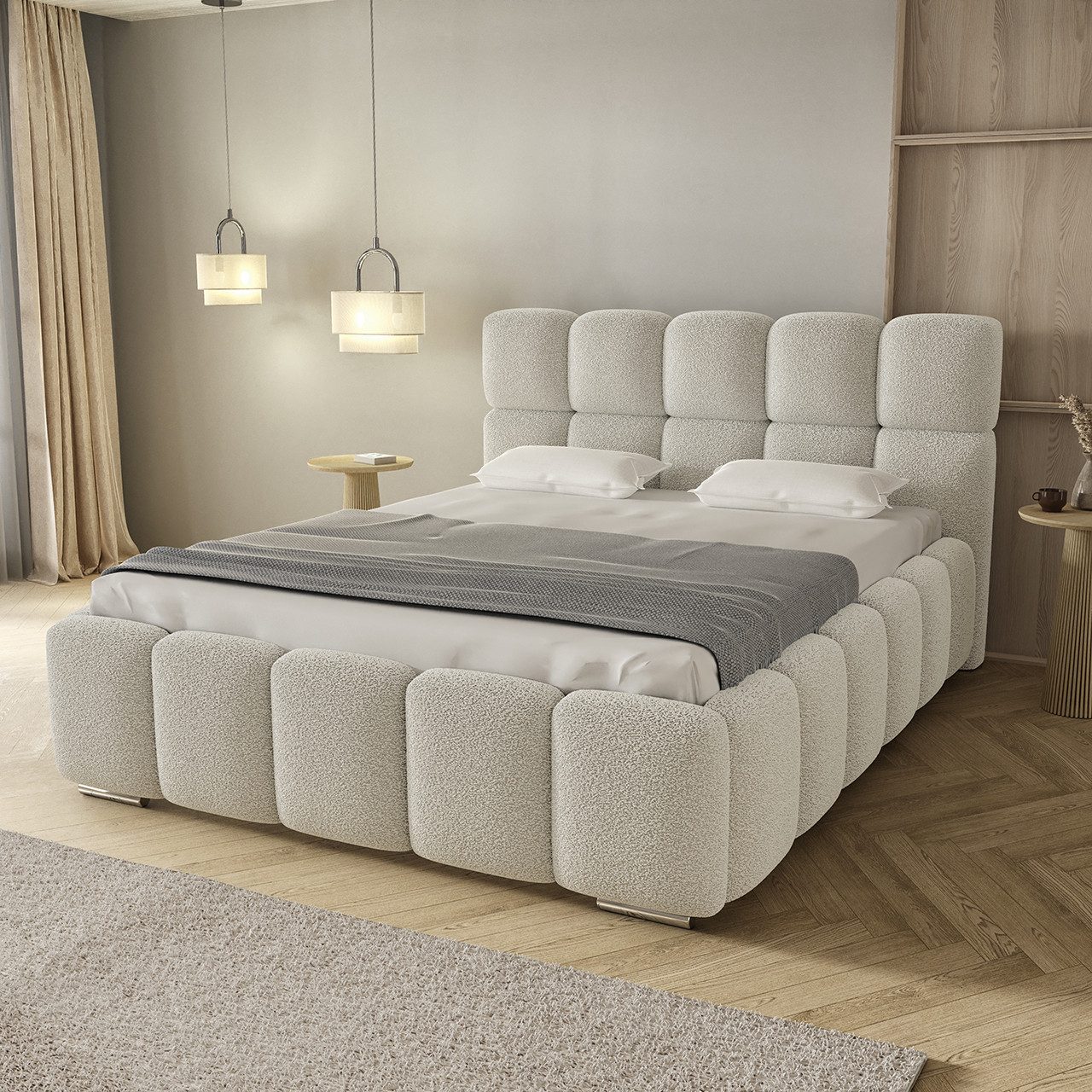 thematys Polsterbett 140x200 160x200 180x200 200x200cm Bettkasten + Lattenr günstig online kaufen