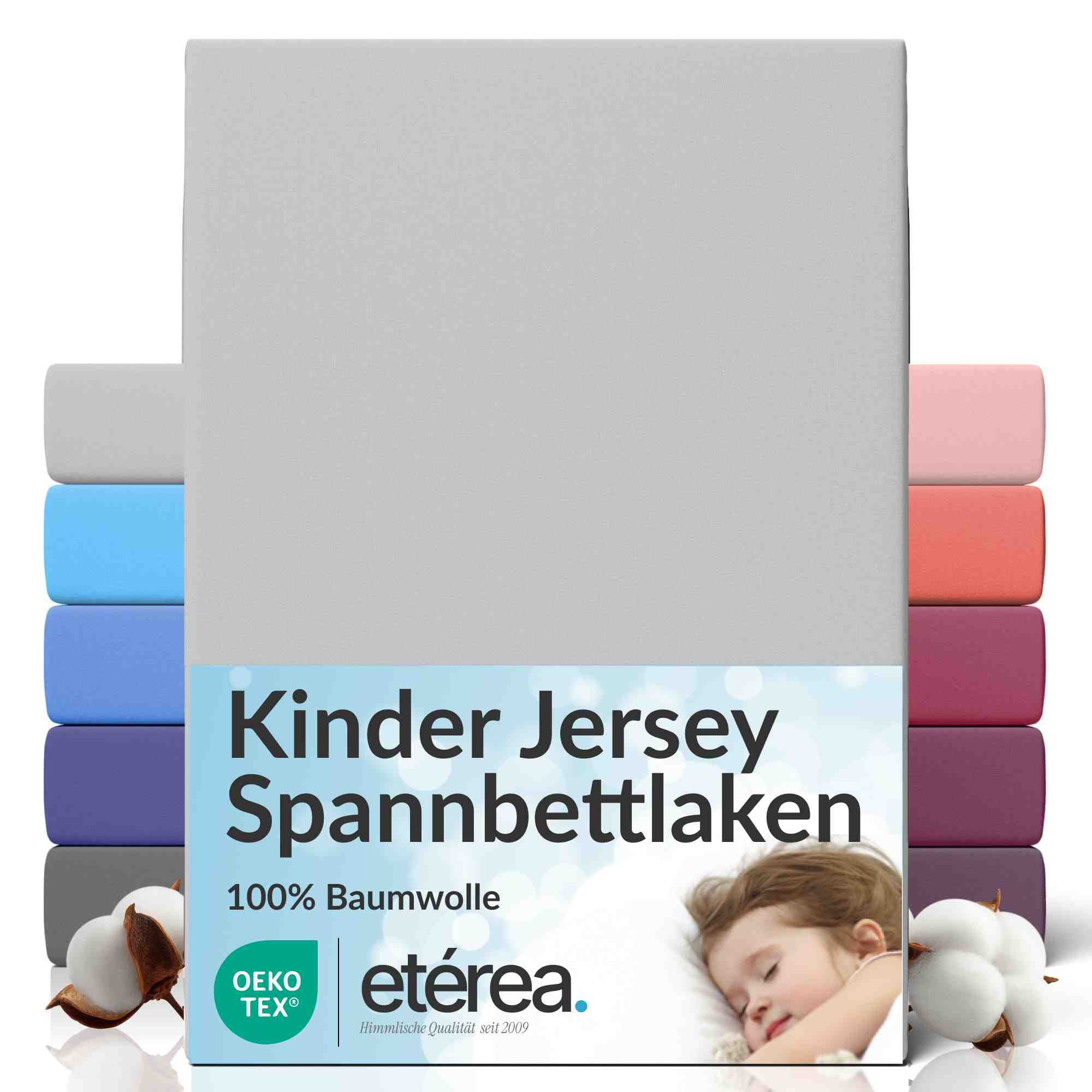 etérea Himmlische Qualität Spannbettlaken etérea Comfort Jersey Spannbettlaken, Jersey, Gummizug: rundum, (1 Stück)