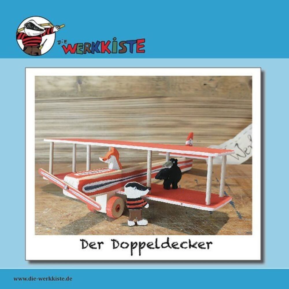 Die Werkkiste Bastelnaturmaterial Flugzeug