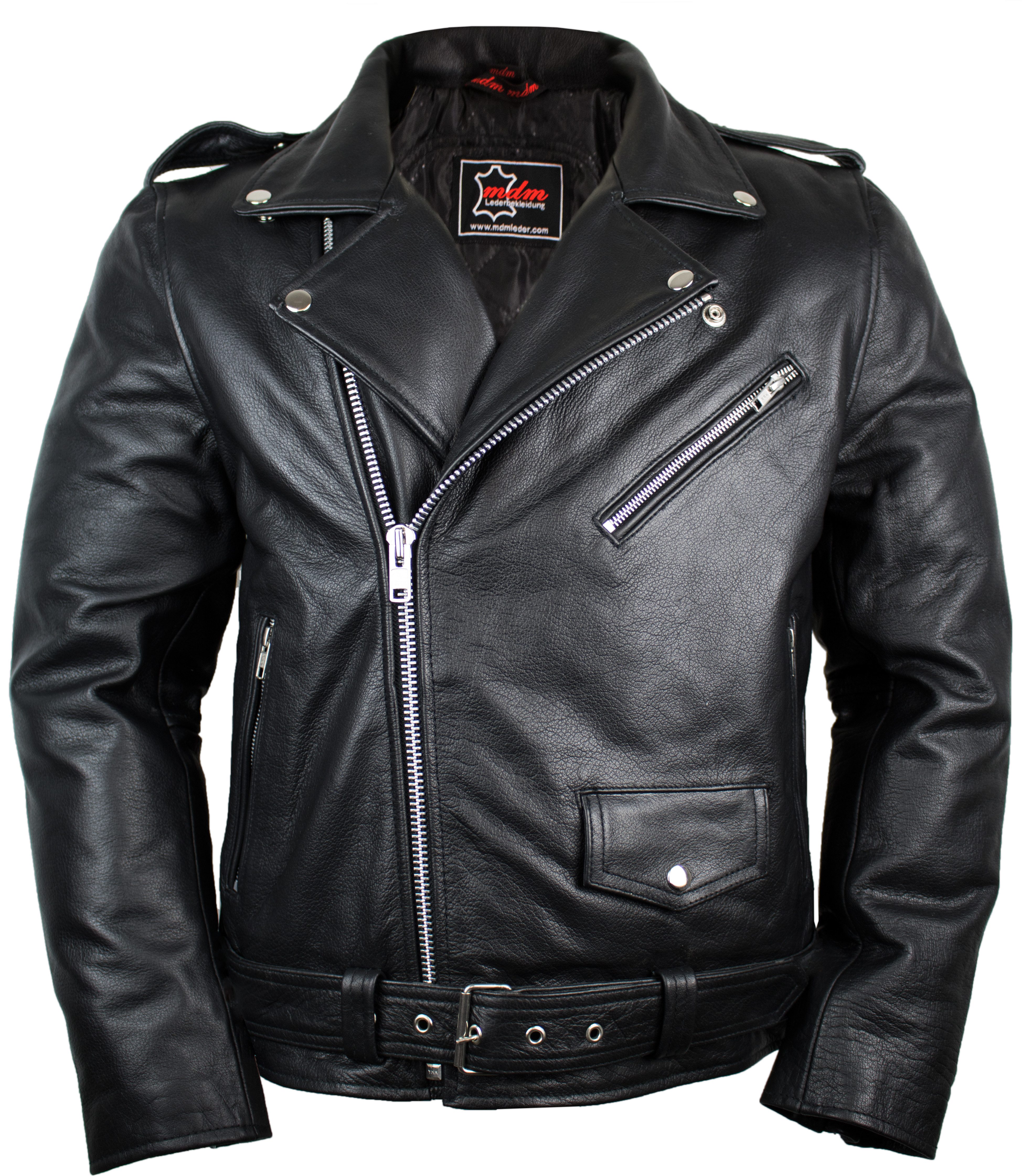 MDM Lederjacke Herren Biker Rocker Billy günstig online kaufen