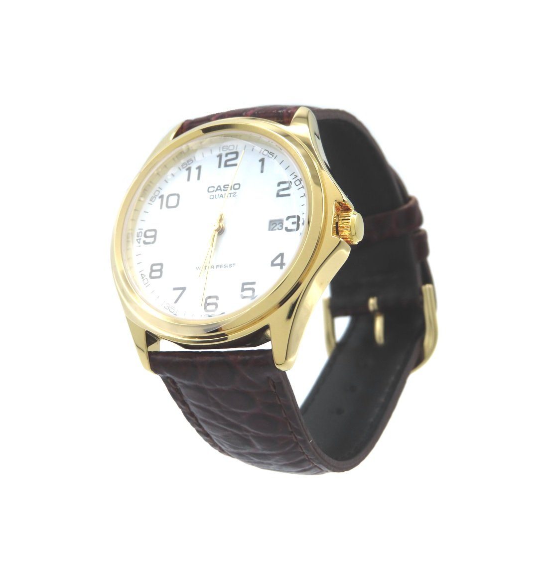 CASIO Quarzuhr »Casio Herren Analog Quarz mit Leder Armbanduhr MTP1188PQ  7BEF« online kaufen | OTTO