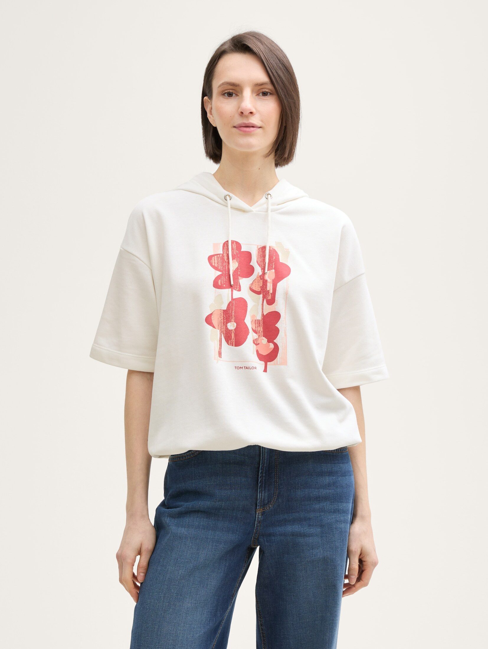 TOM TAILOR Sweatshirt Hoodie Sweatshirt mit günstig online kaufen