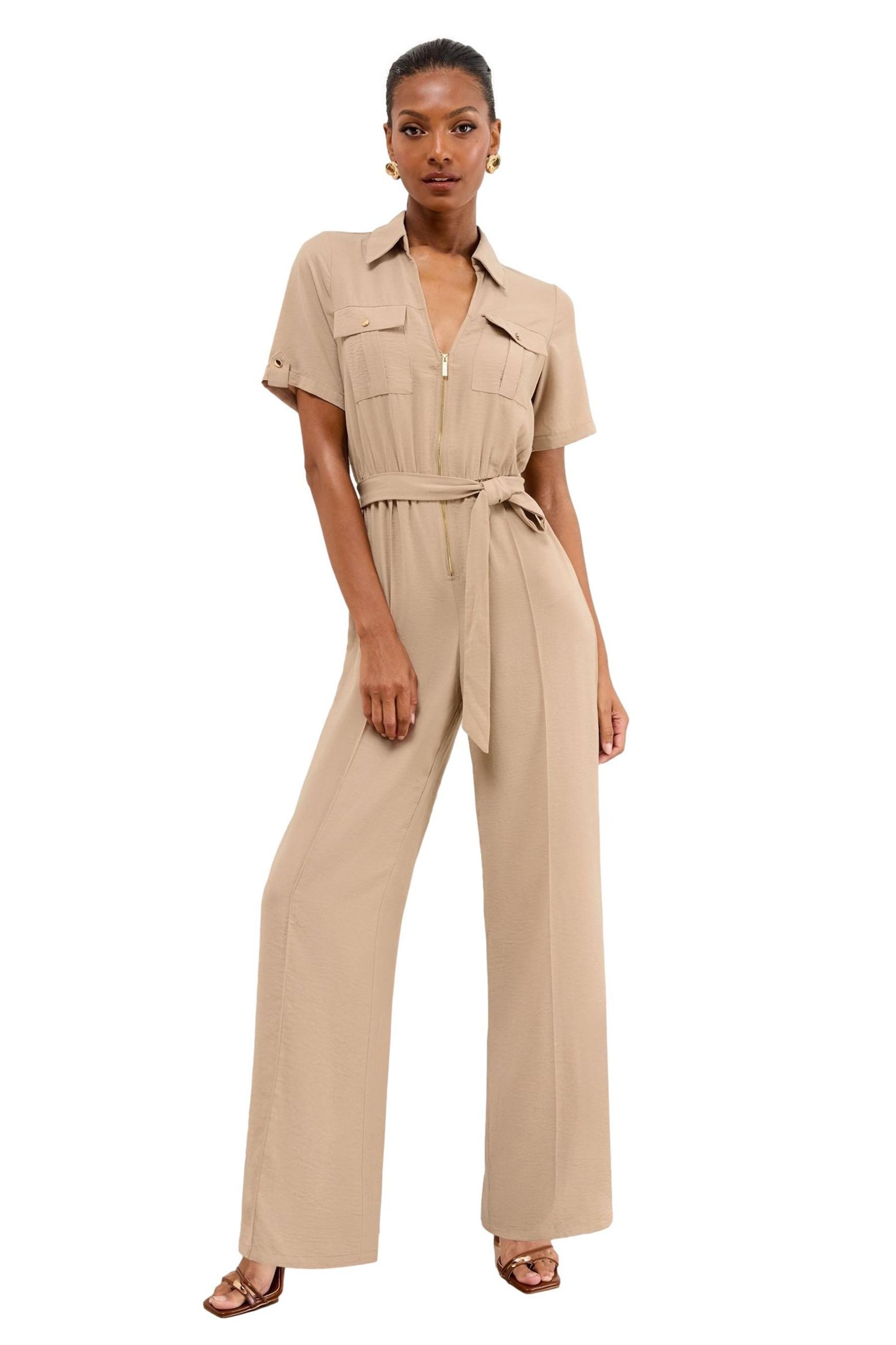 LIPSY Jumpsuit Lipsy kurzärmeliger Utility-Jumpsuit (1-tlg) günstig online kaufen