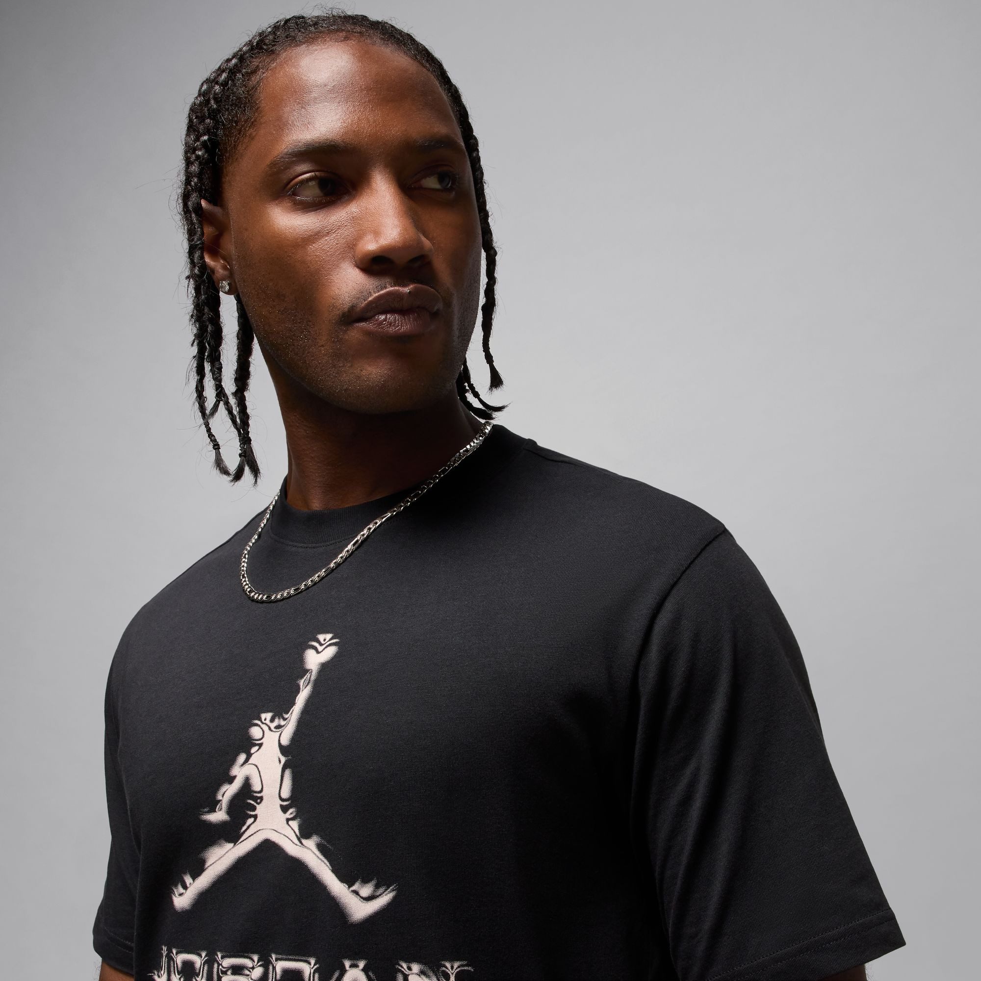Jordan Funktionsshirt M J DF JD SPRT BRND SS CREW Kurzarm, für sportliche Aktivitäten, Rundhalsausschnitt