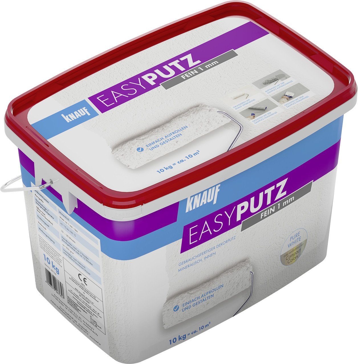 KNAUF Gips-Kalk-Putz Knauf EasyPutz Streichputz 10 kg 1 mm fein günstig online kaufen