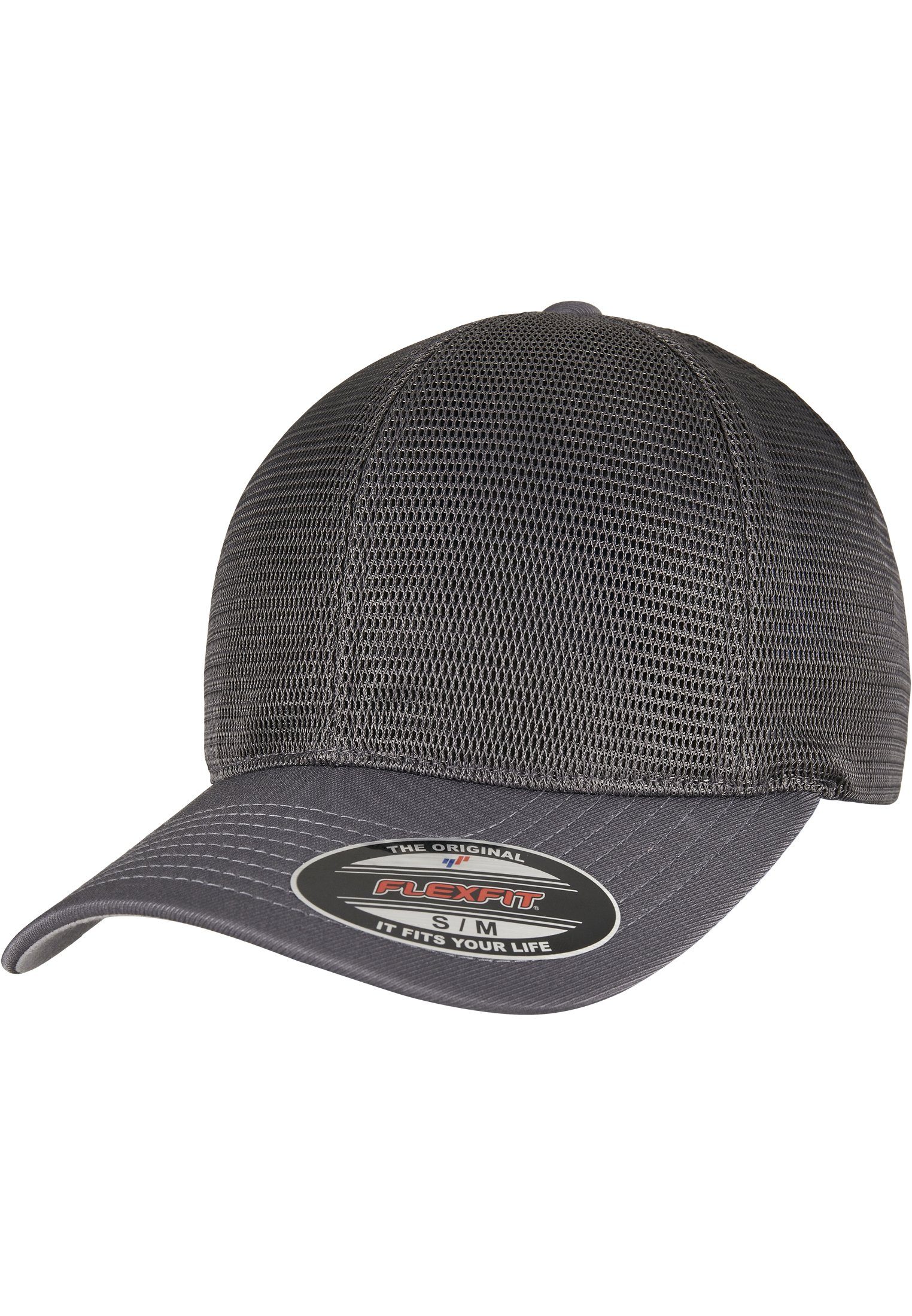 Flexfit Flex Cap Accessoires 360° Omnimesh Cap charcoal | Snapback Caps