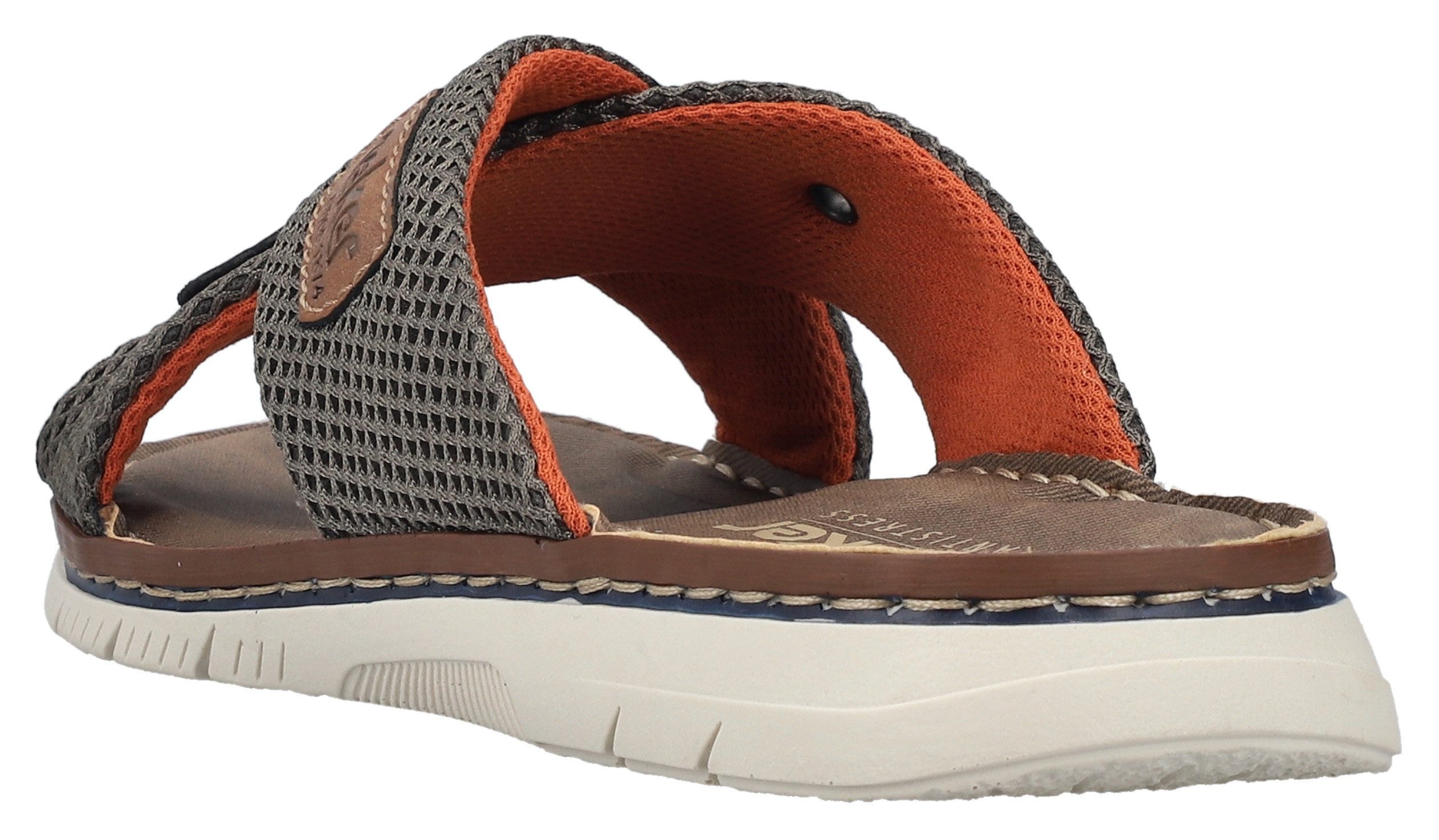 Rieker Pantolette Sommerschuh, Hausschuh, Strandschuh zum Schlupfen