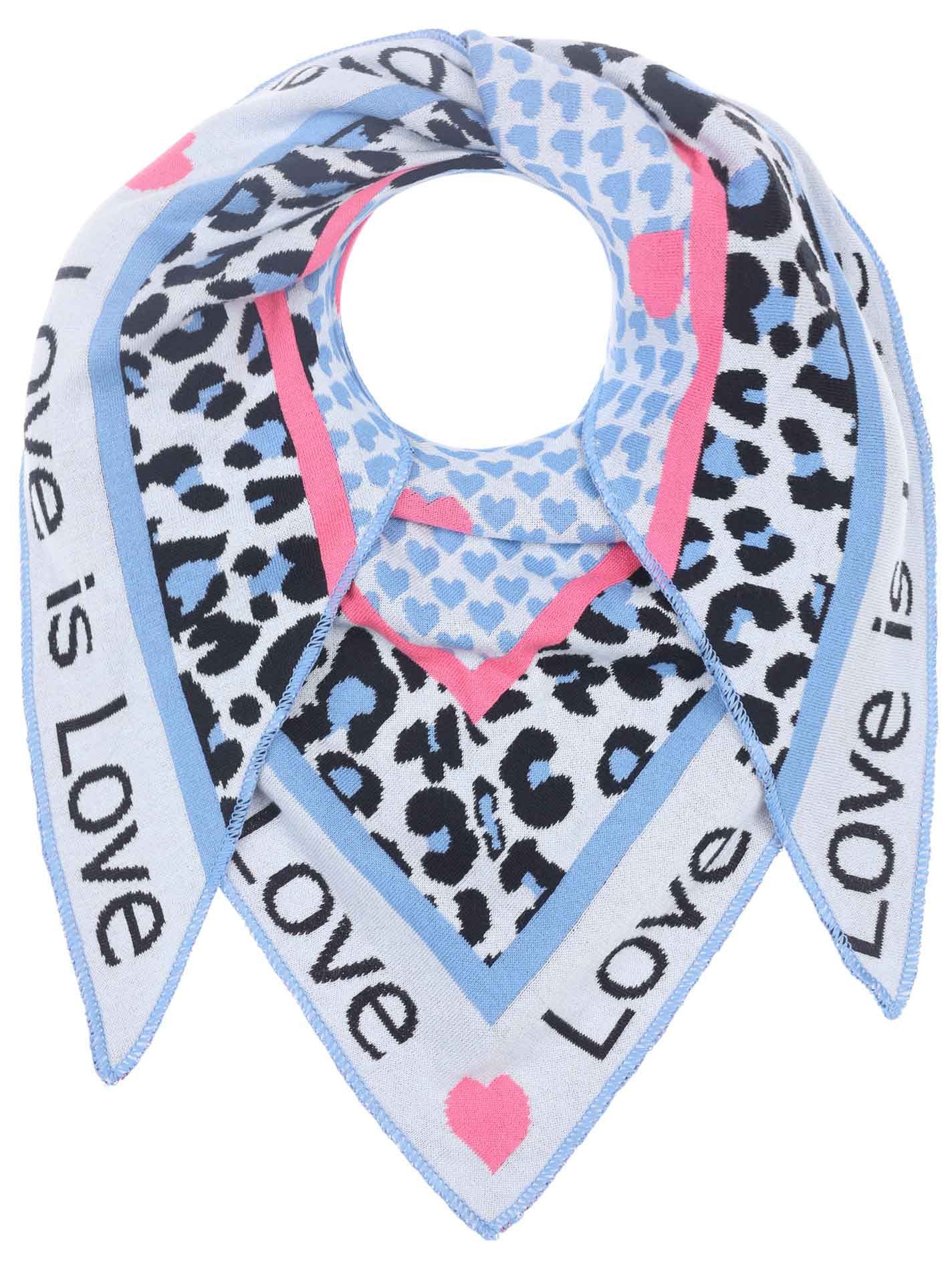 Modetuch Dreieckstuch BW "Leo & Love II"