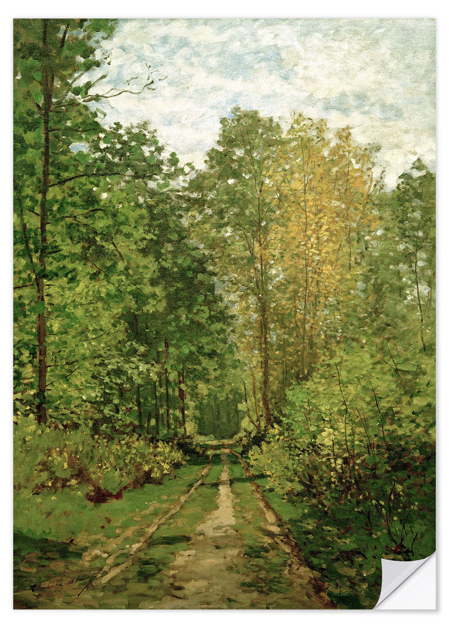 Wandfolie Claude Monet