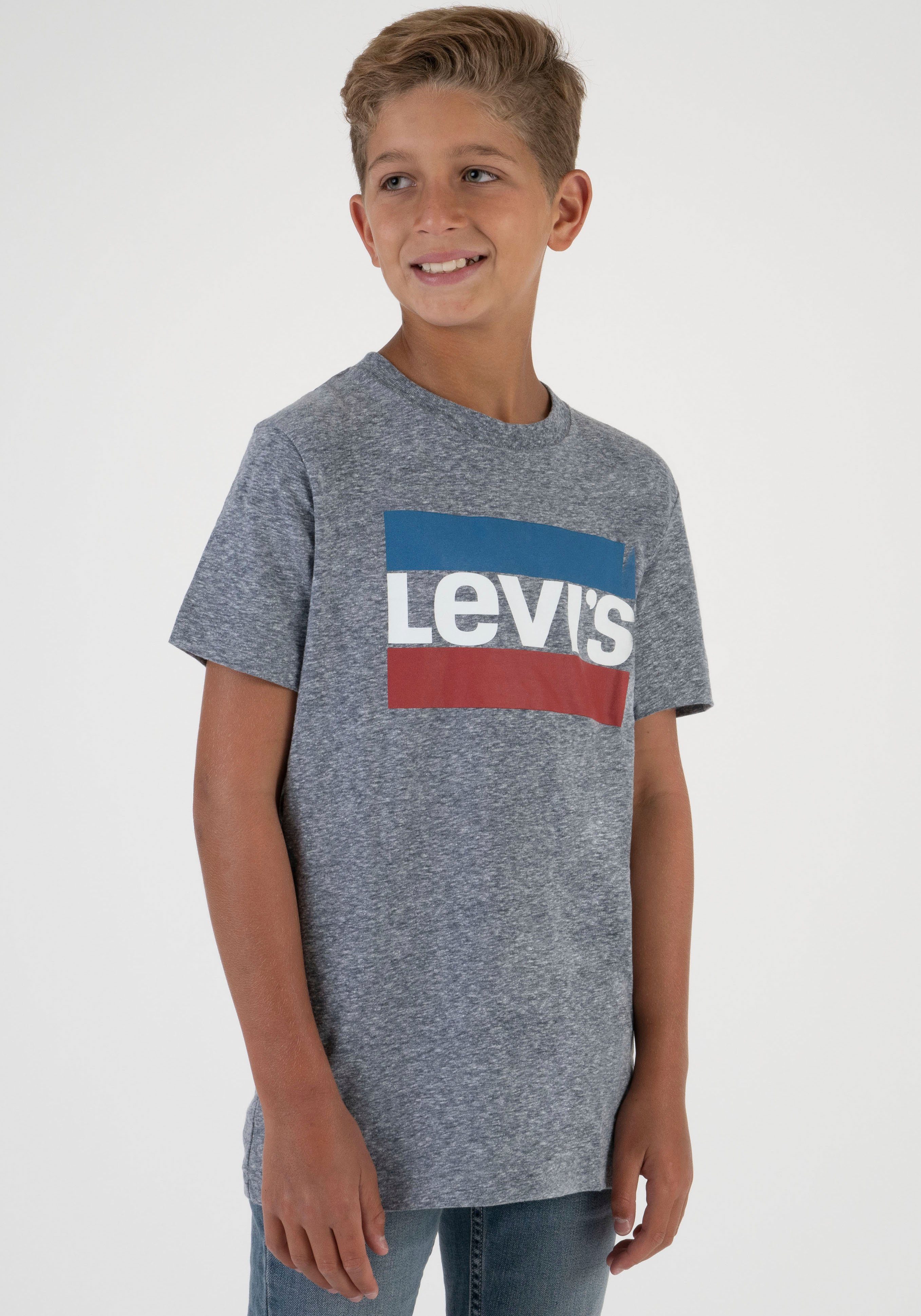 Kinder Teens (Gr. 128 - 182) Levi's® Kids T-Shirt LVB SPORTSWEAR LOGO TEE TRICOLORE TEEN boy
