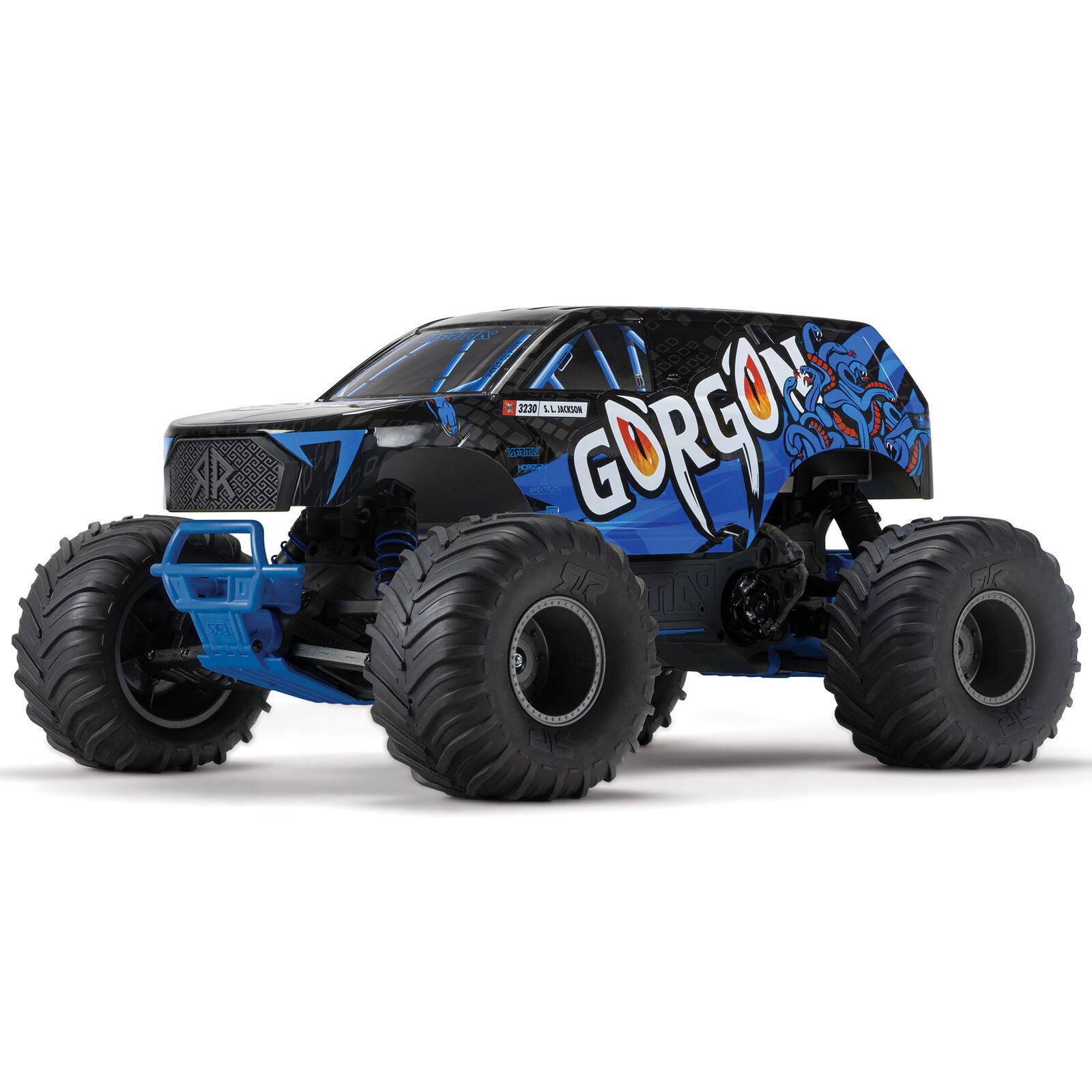 RC-Buggy Arrma Gorgon 4x2 Mega 550 Monstertruck RTR 1:10 Blau