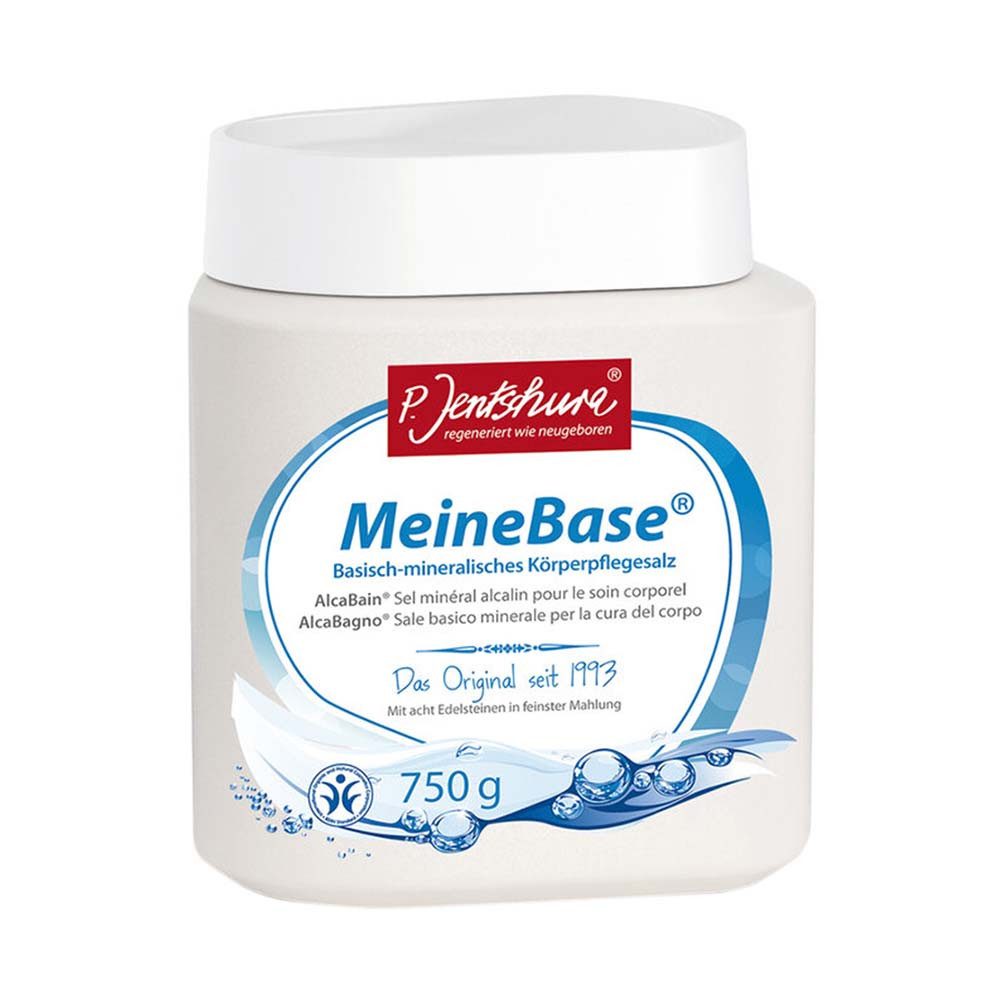 P.Jentschura Duschgel MeineBase® - Körperpflegesalz 750g 2er Pack