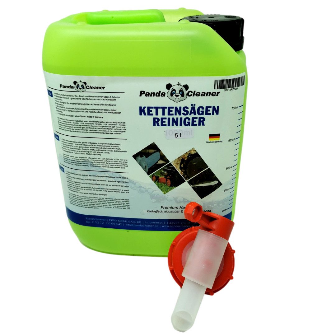 PandaCleaner Harzlöser - Sägeblatt-, Heckenscheren- & Kettensägenreiniger (1-St. 5l Kanister)