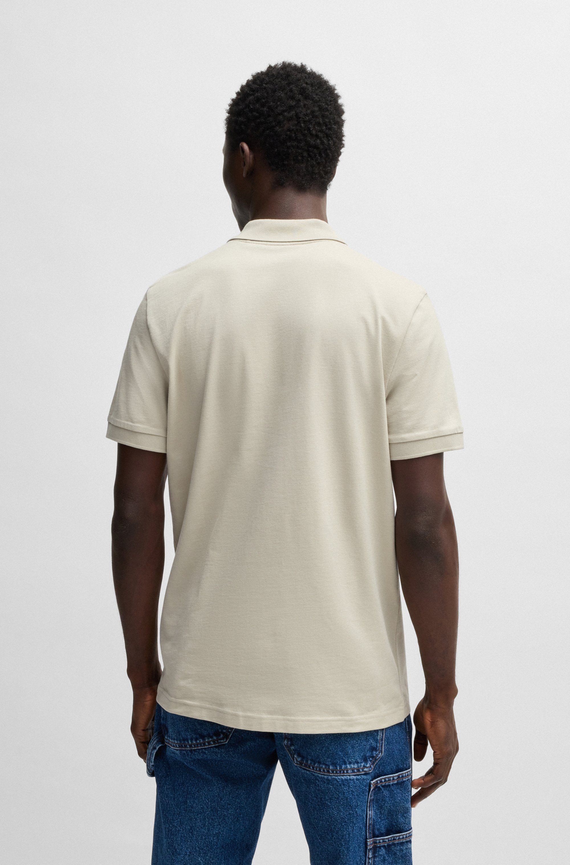 BOSS ORANGE Poloshirt Passerzip mit Polokragen günstig online kaufen