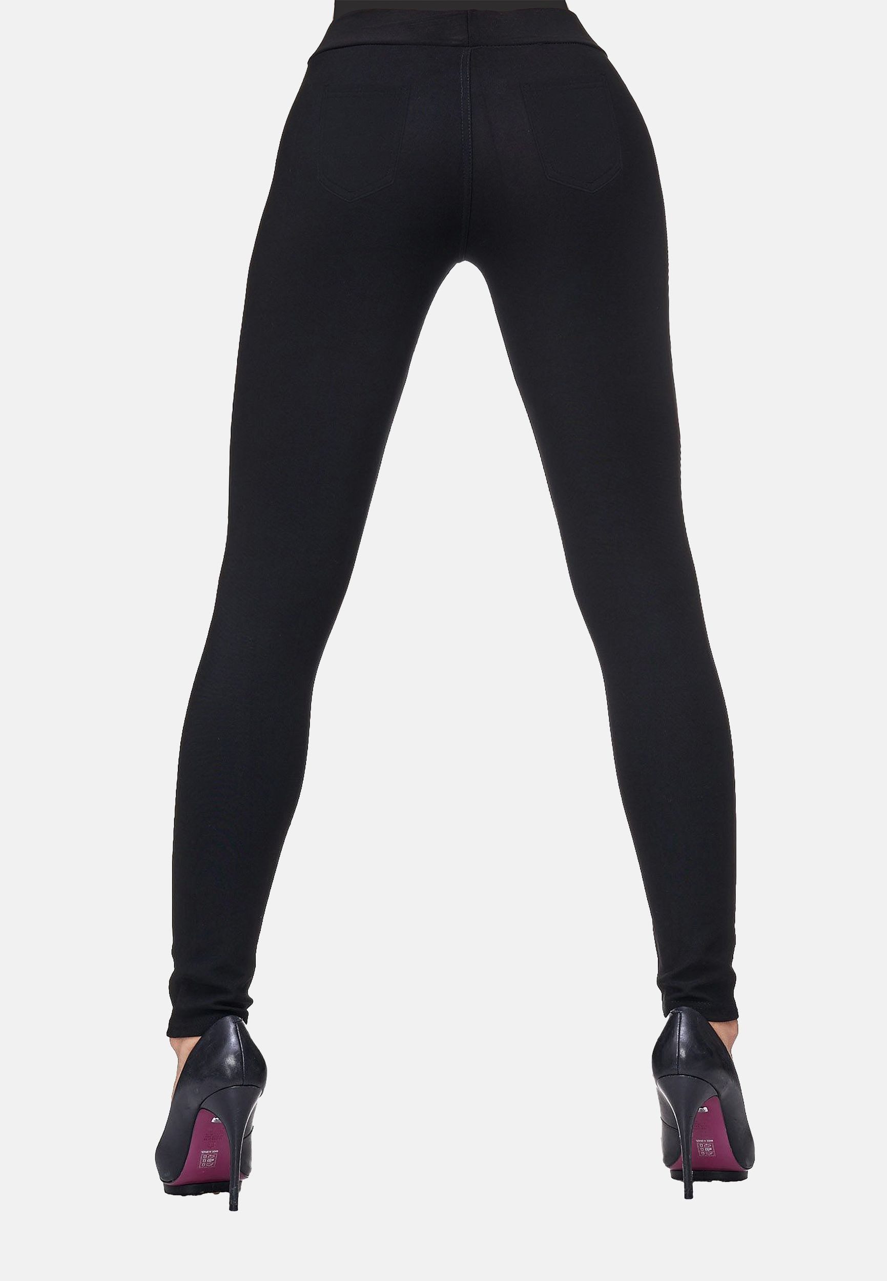 LMC Stoffhose Dehnbare mit eleganten Glitzer günstig online kaufen