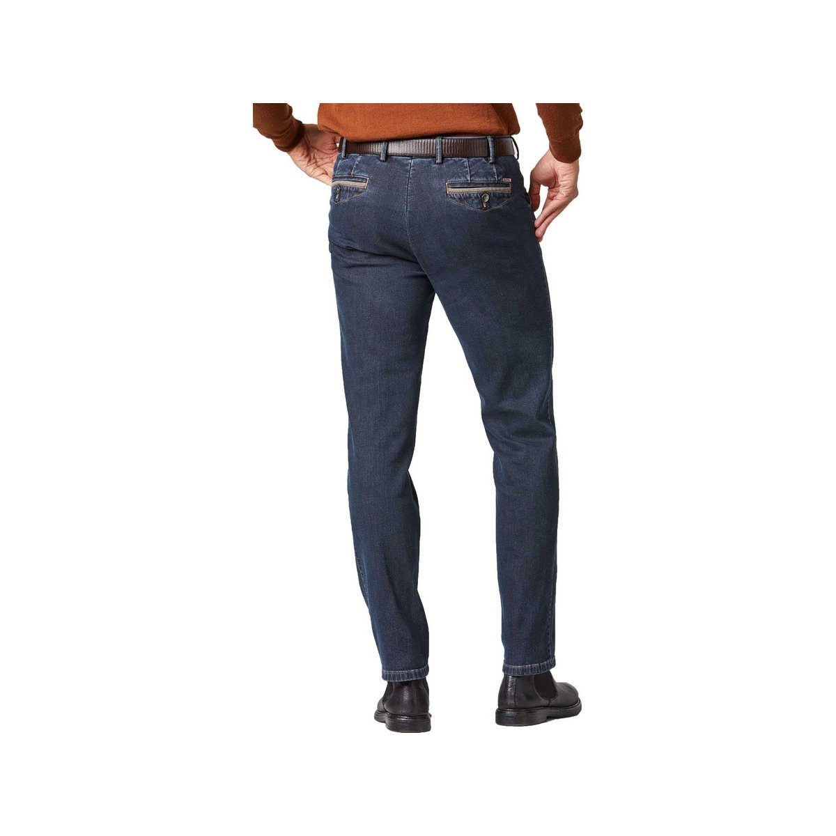 MEYER 5-Pocket-Jeans (1-tlg) beige