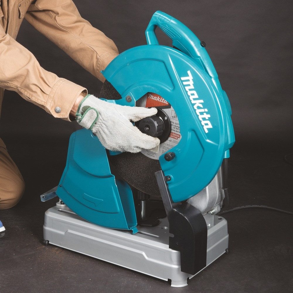 Makita Kombischleifer, max. 3800 U/min, Trennschleifmaschine 2.200 W, LW1400, 355 mm - im Karton
