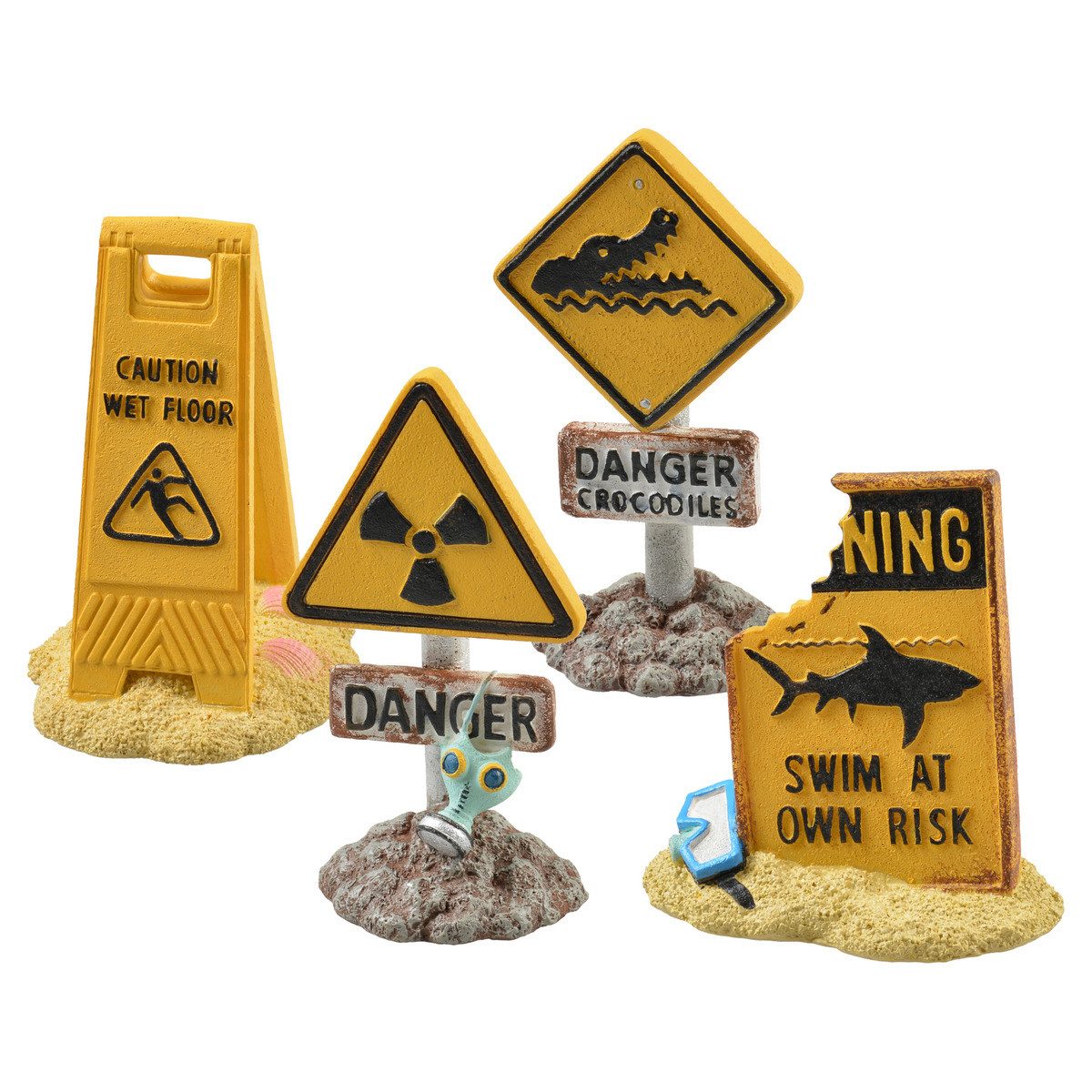 Europet-Bernina Aquariendeko Aquariumdekoration Warnschild günstig online kaufen