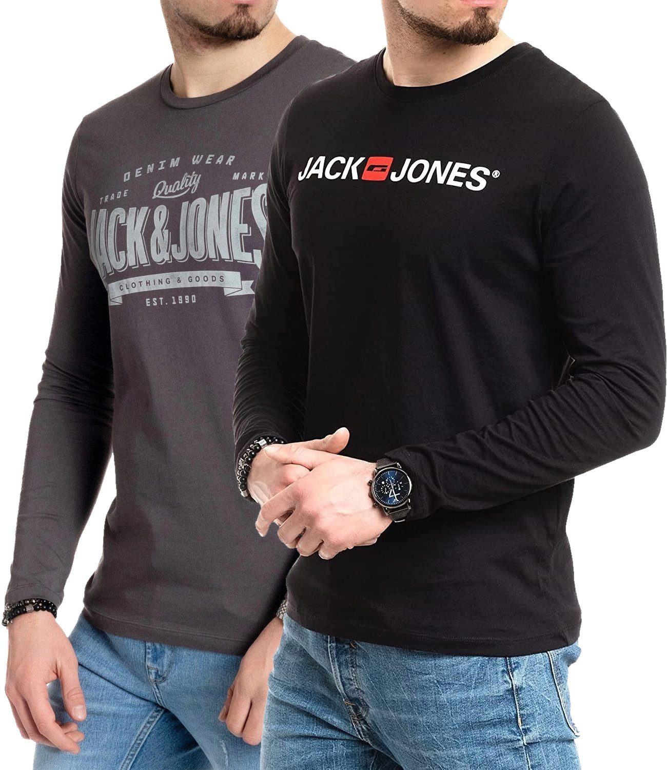 Jack & Jones Langarmshirt basic Shirt günstig online kaufen