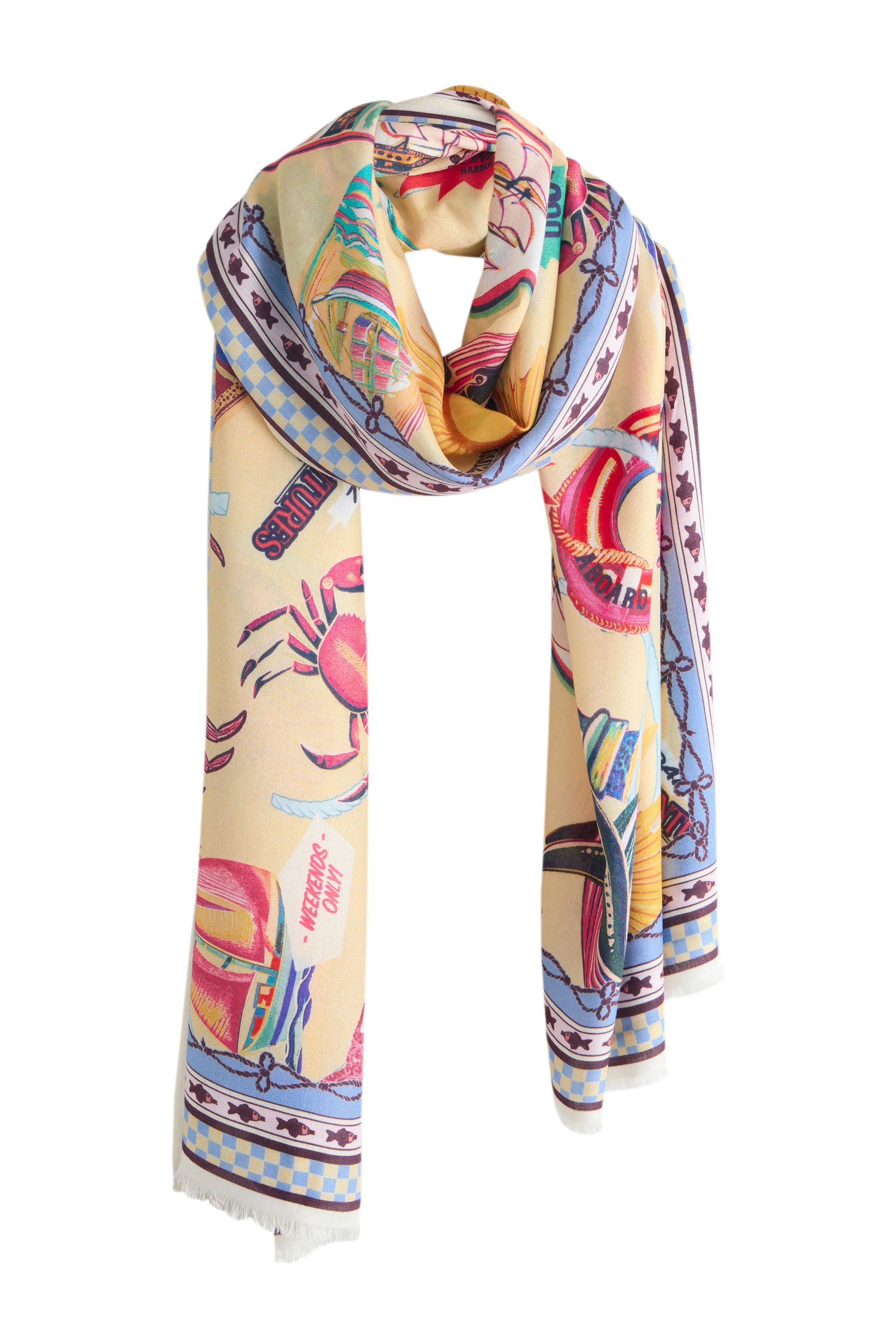 Next Schal Leichter Schal, (1-St)