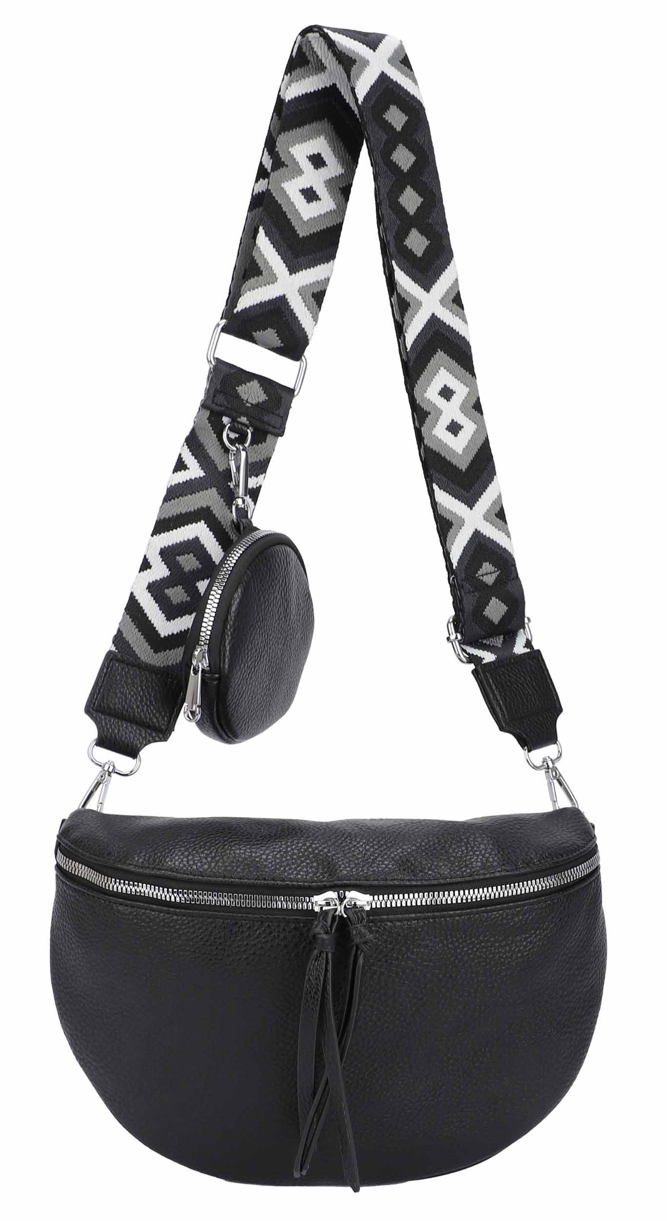 ITALYSHOP24 Bauchtasche Damen Gürteltasche Brusttasche CrossBody, Schultert günstig online kaufen