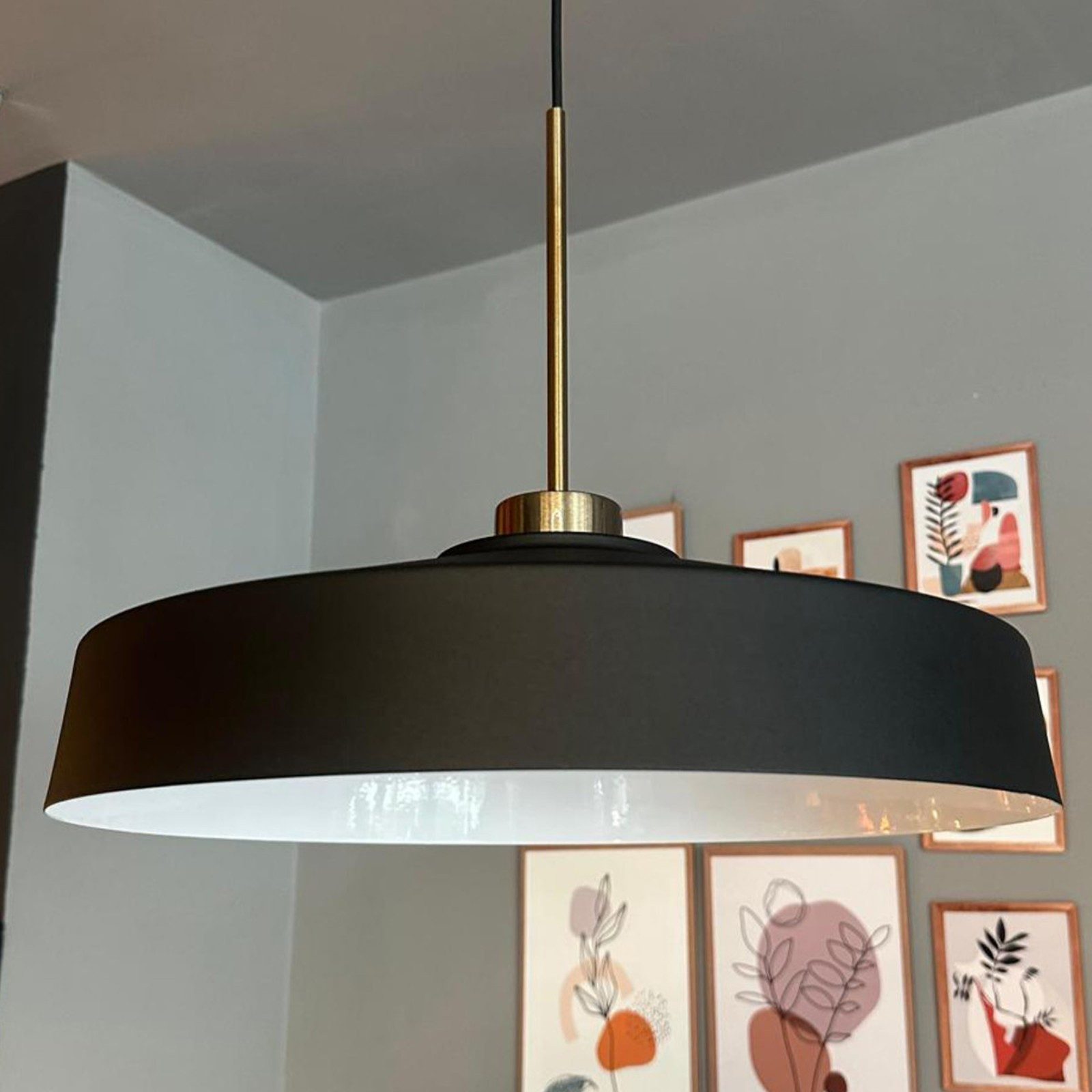 Bamyum Pendelleuchte Ace Pendelleuchte Vintage, Industrial aus Metall E27, Hängelampe, ohne Leuchtmittel