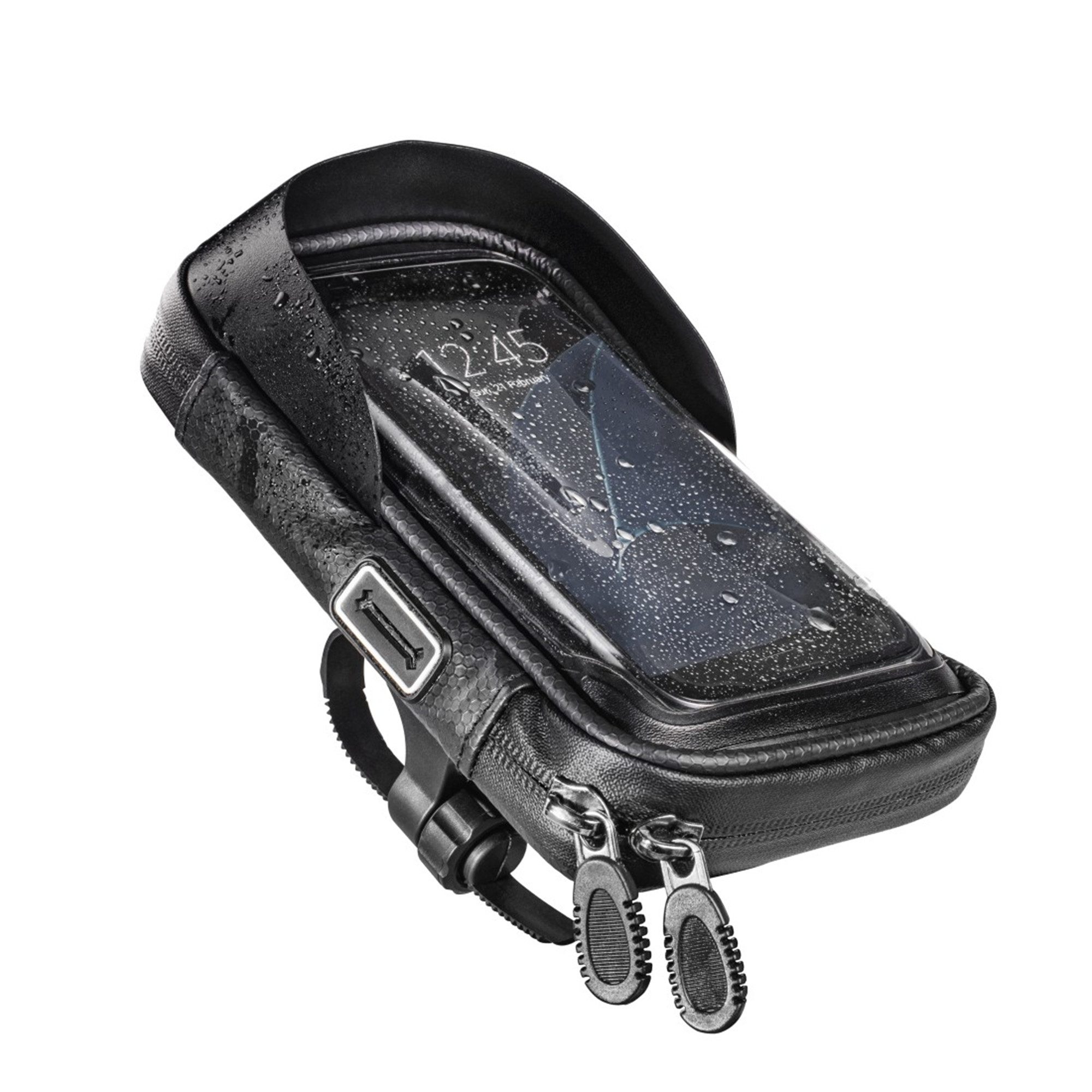 Hama Smartphone-Halterung Fahrrad,/Motorrad, 360 Grad drehbar, (3-tlg)