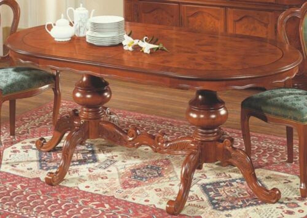 JVmoebel Esstisch Tisch Ovaler Esstisch Italienische Möbel Esszimmer Tische