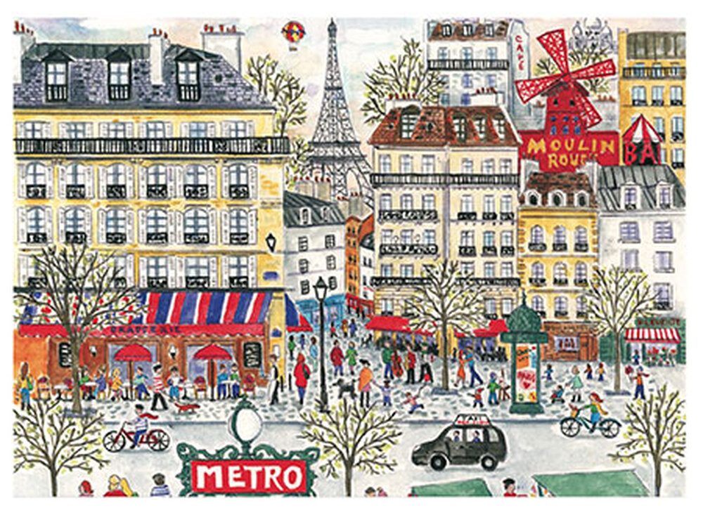 Chronicle Books Puzzle Paris, Storrings, Puzzleteile