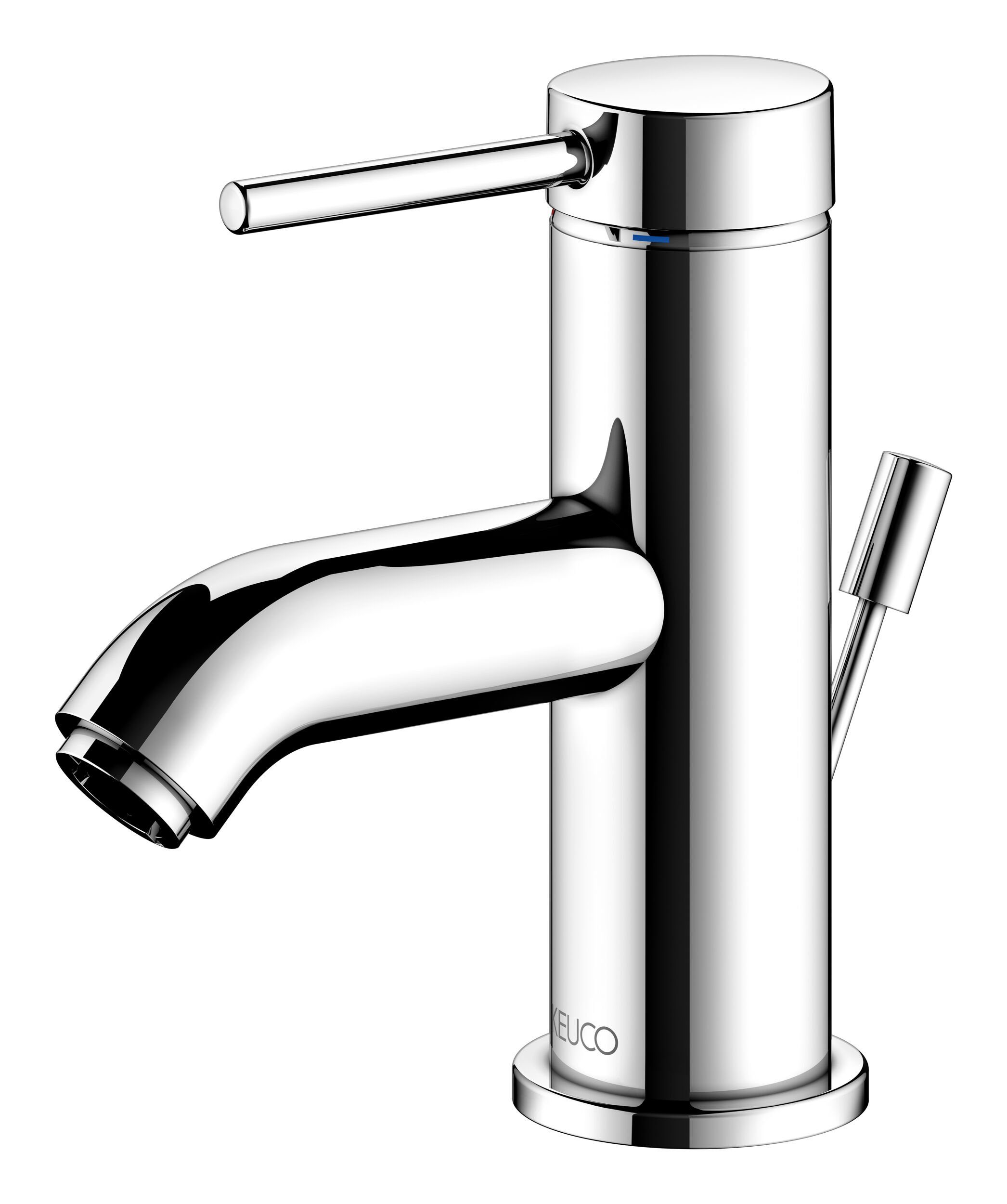 Keuco Waschtischarmatur IXMO Mit Zugstangen-Ablaufgarnitur mit Griff Soft