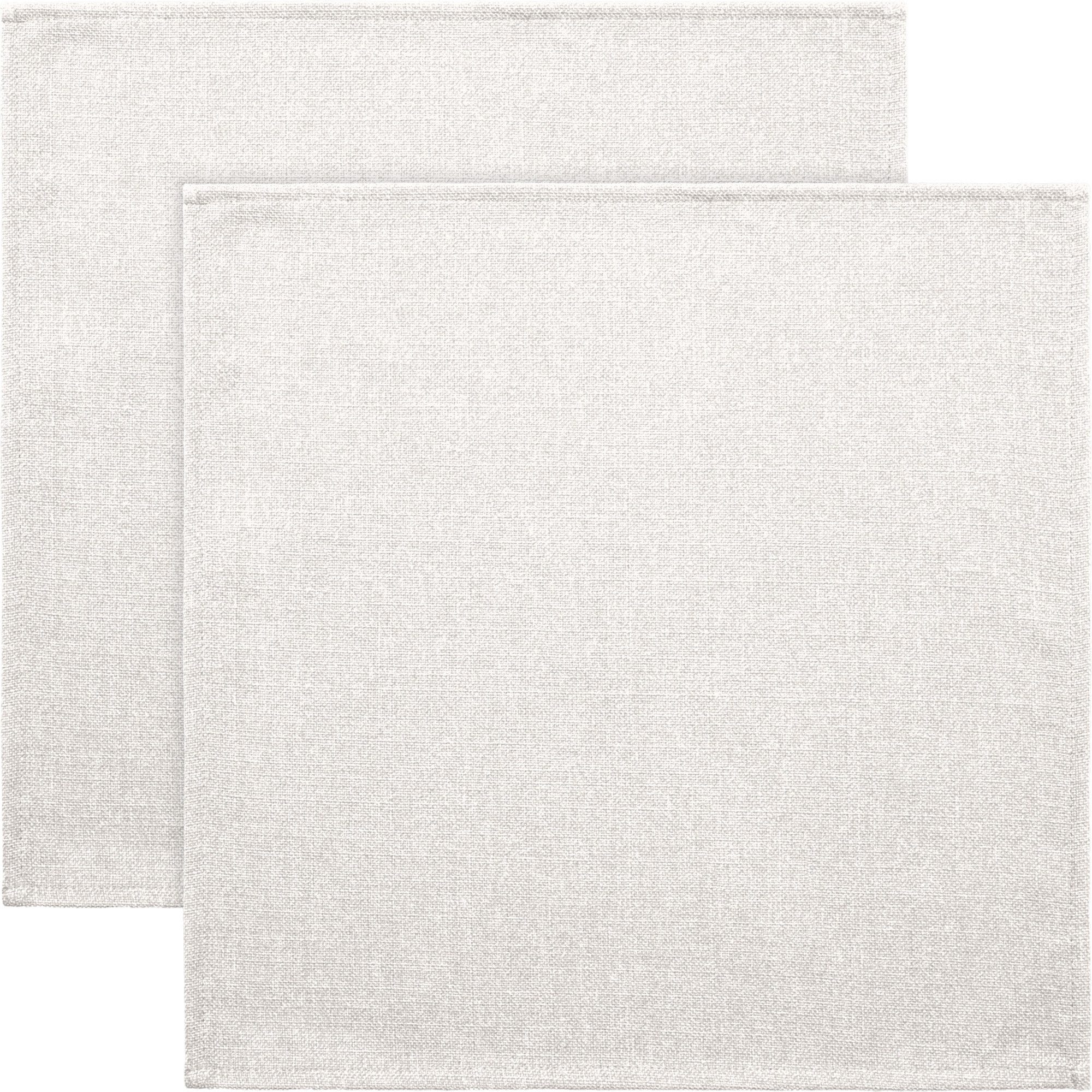 Erwin Müller Stoffserviette Serviette "Krefeld" 2er-Pack, fleckabweisend Uni