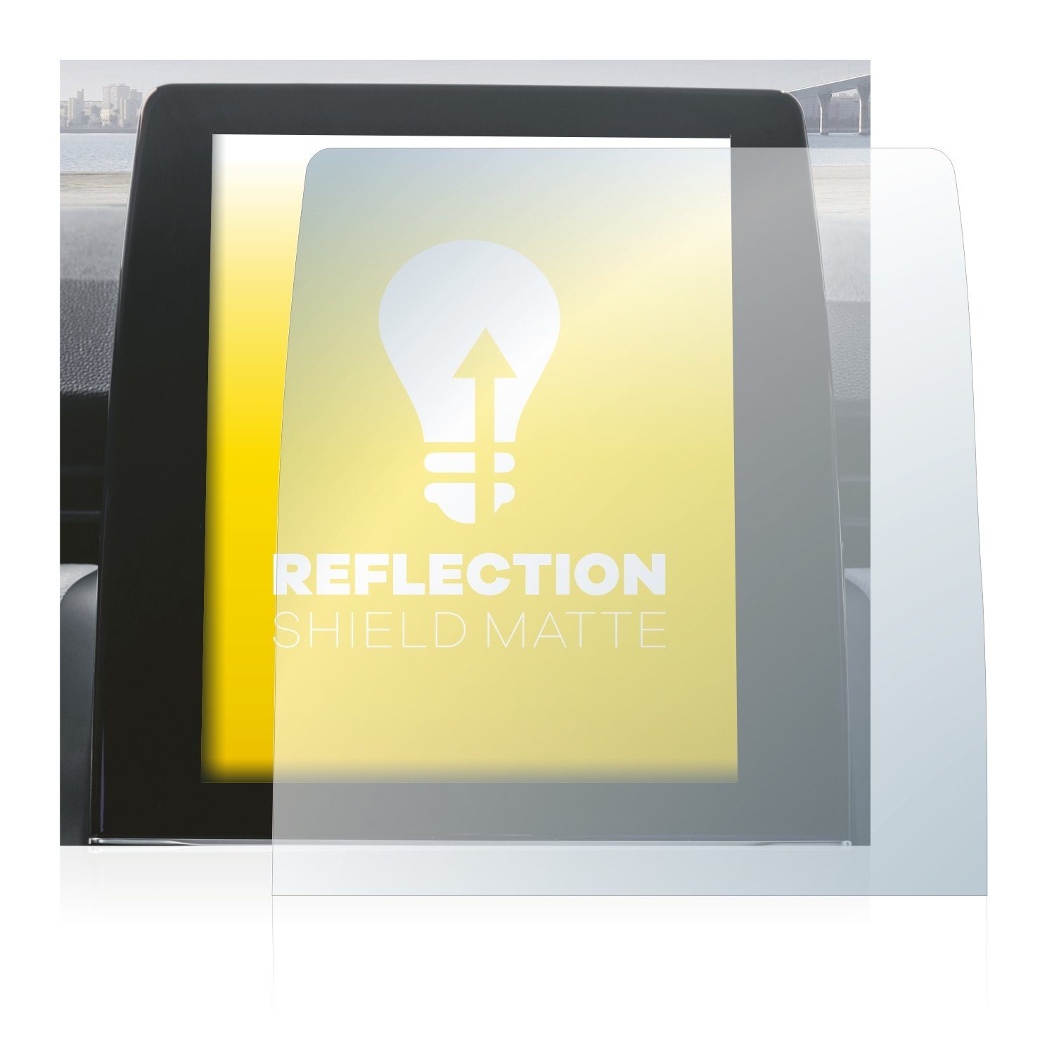 upscreen Schutzfolie für Renault Captur 2 2020 Easy Link 9.3