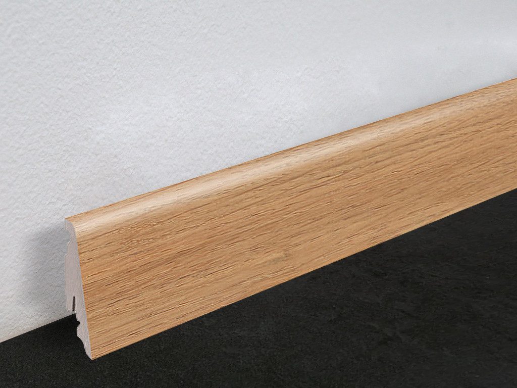 HARO Sockelleiste HARO Sockelleiste Eiche Italica Creme Braun 58×19 mm 2.2 m, L: 220 cm, H: 5.8 cm, 1-St.