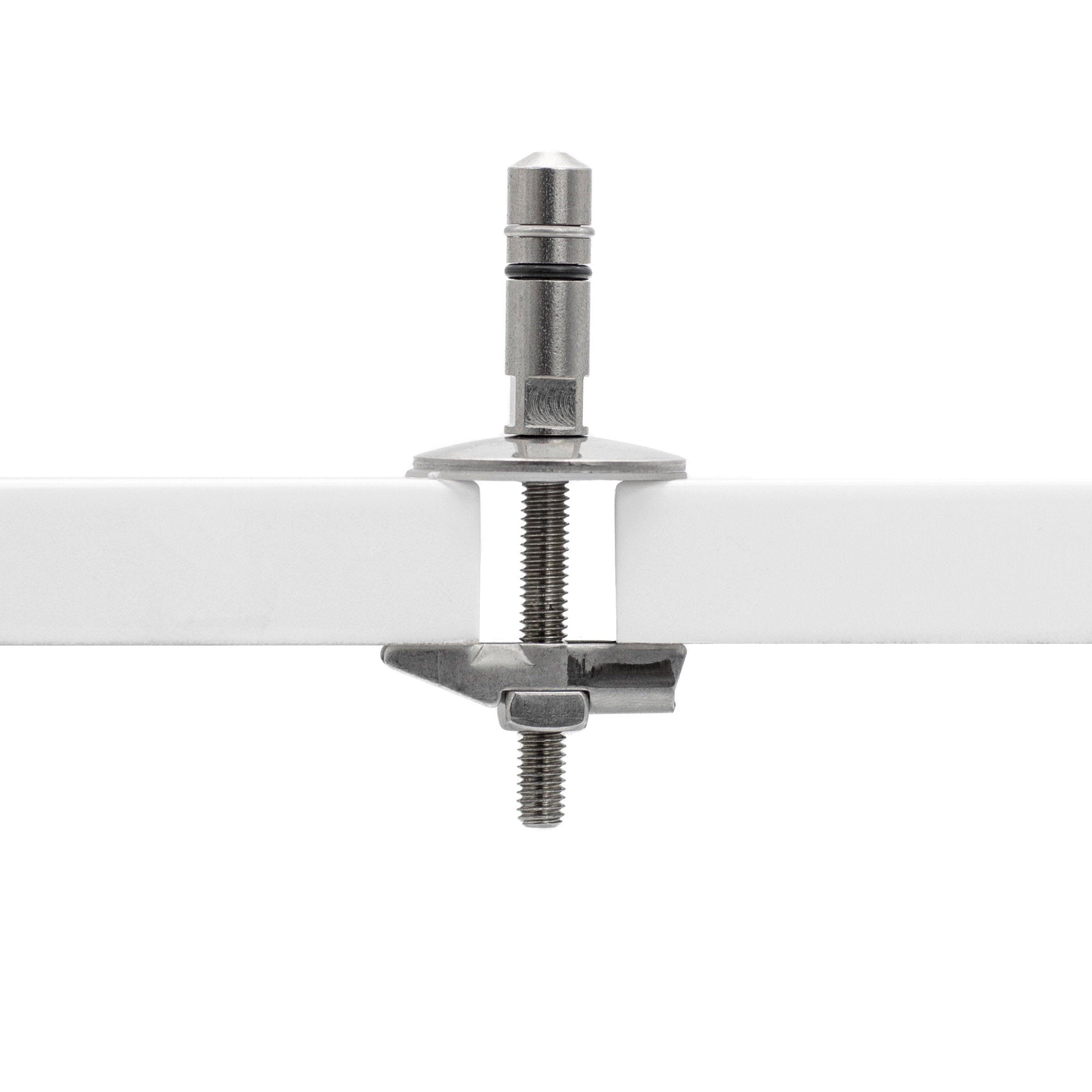 LUVETT WC-Sitz Befestigung 30 mm (Packung, 1-St., C0702G), Scharnier mit höherem Drehpunkt