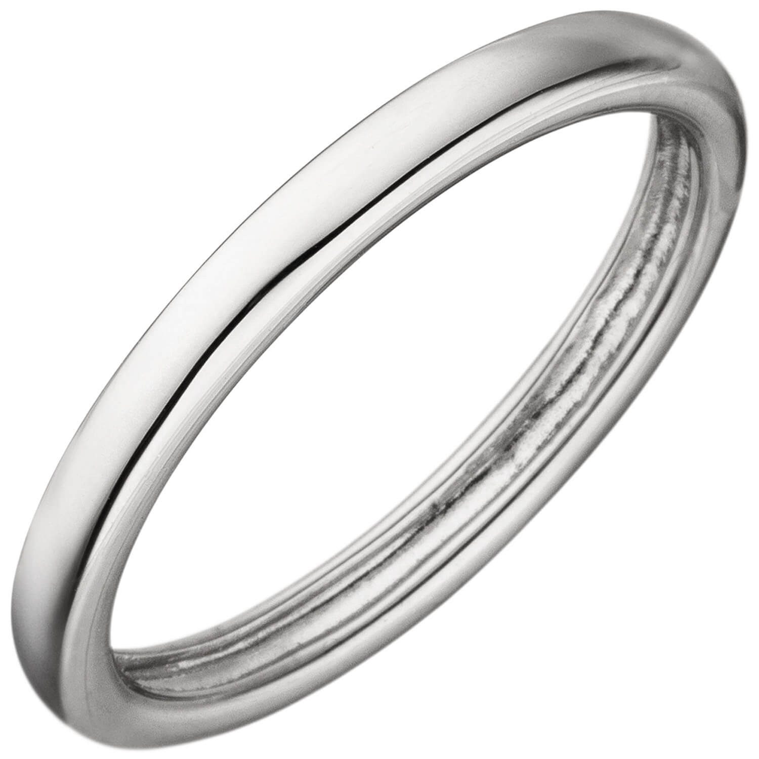 Schmuck Krone Silberring Schmaler Ring aus 925 Silber flach glänzend, Silbe günstig online kaufen