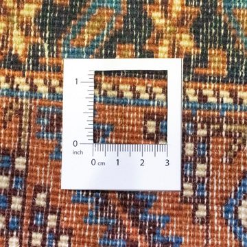 Wollteppich Ardebil Teppich handgeknüpft orange, morgenland, rechteckig, Höhe: 9 mm, handgeknüpft