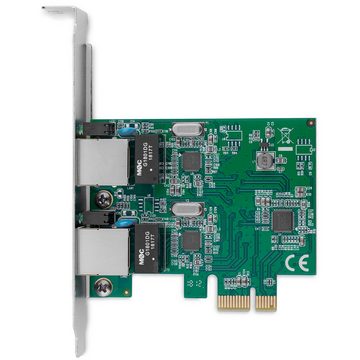 Startech.com STARTECH.COM 2 Port Low Profile PCI Express Gigabit Ethernet Netzwerkk Netzwerk-Adapter