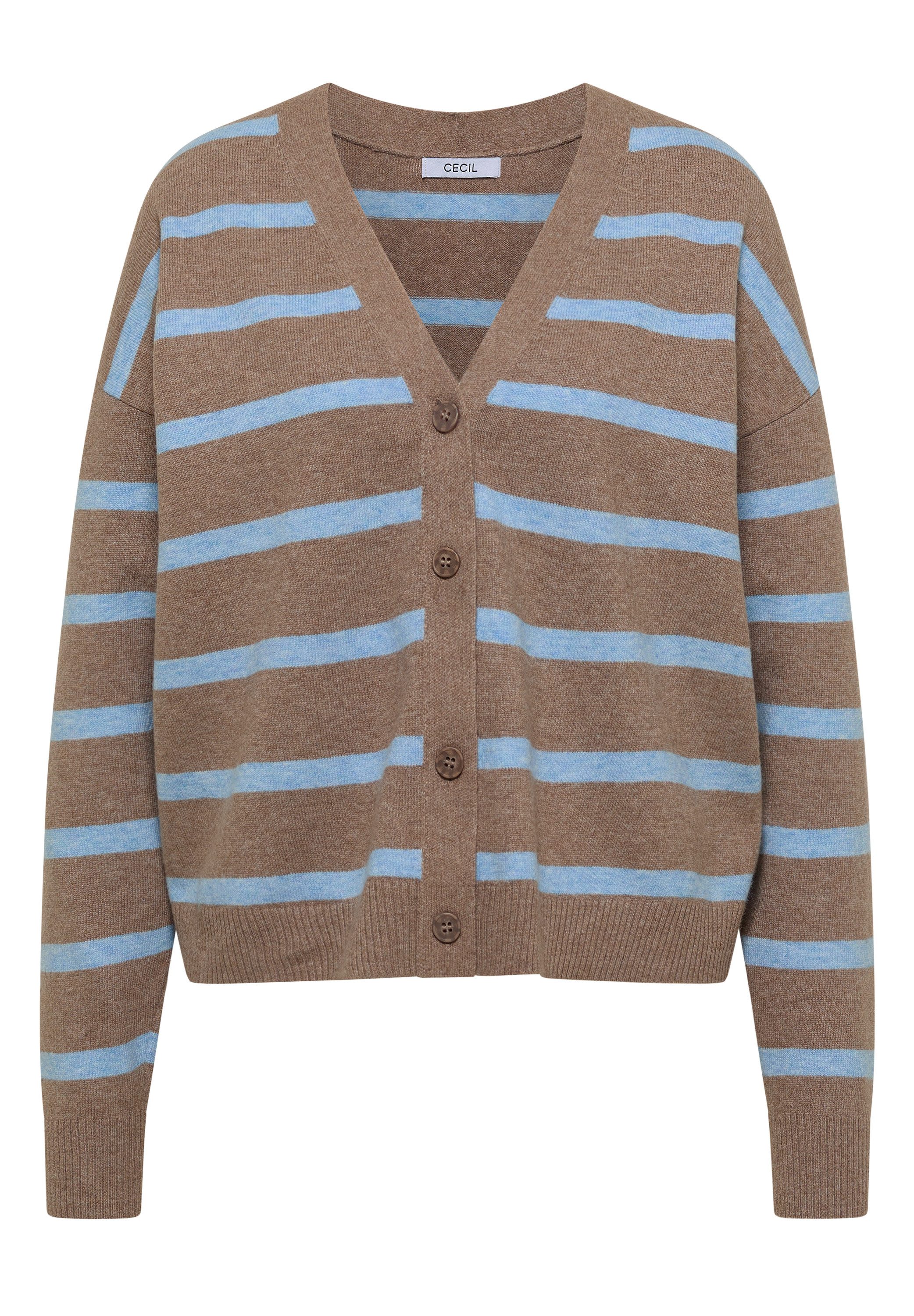 CECIL Cardigan mit durchgehender Knopfleiste vorn – Bild 4 von 5