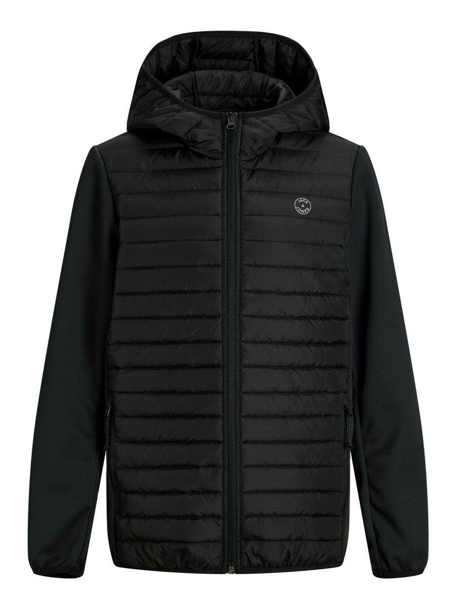 Jack elastische JACKET Bündchen JJEMULTI Junior QUILTED schwarz Jones JNR & Hybridjacke NOOS