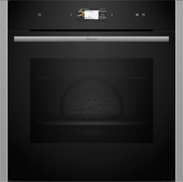 NEFF Einbaubackofen N 90 B24FS33N0, mit Teleskopauszug nachrüstbar, ecoClean, AirFry-Funktion