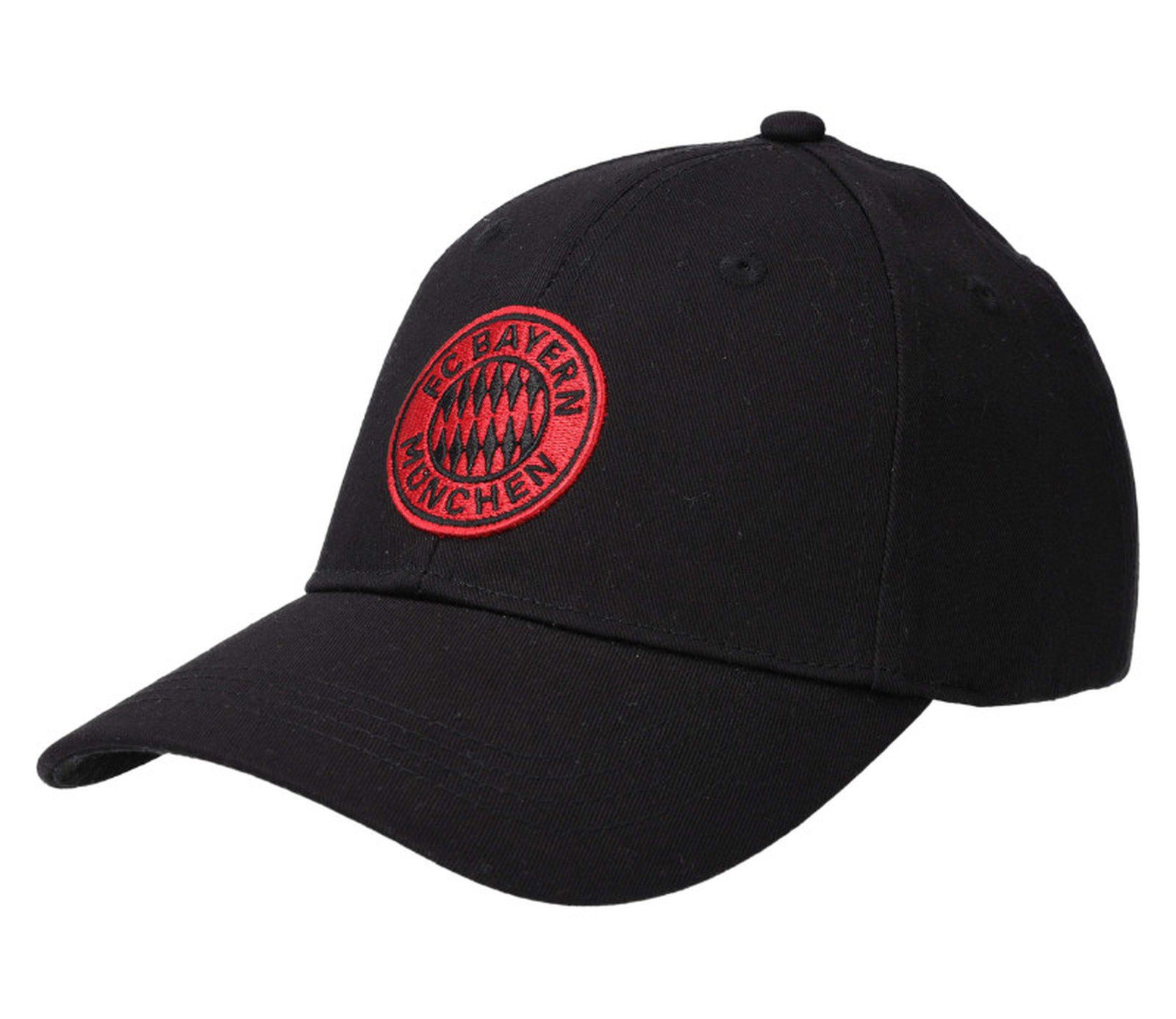 FC Bayern München Baseball Cap FC Bayern Baseballcap Logo Classic schwarz/rot
