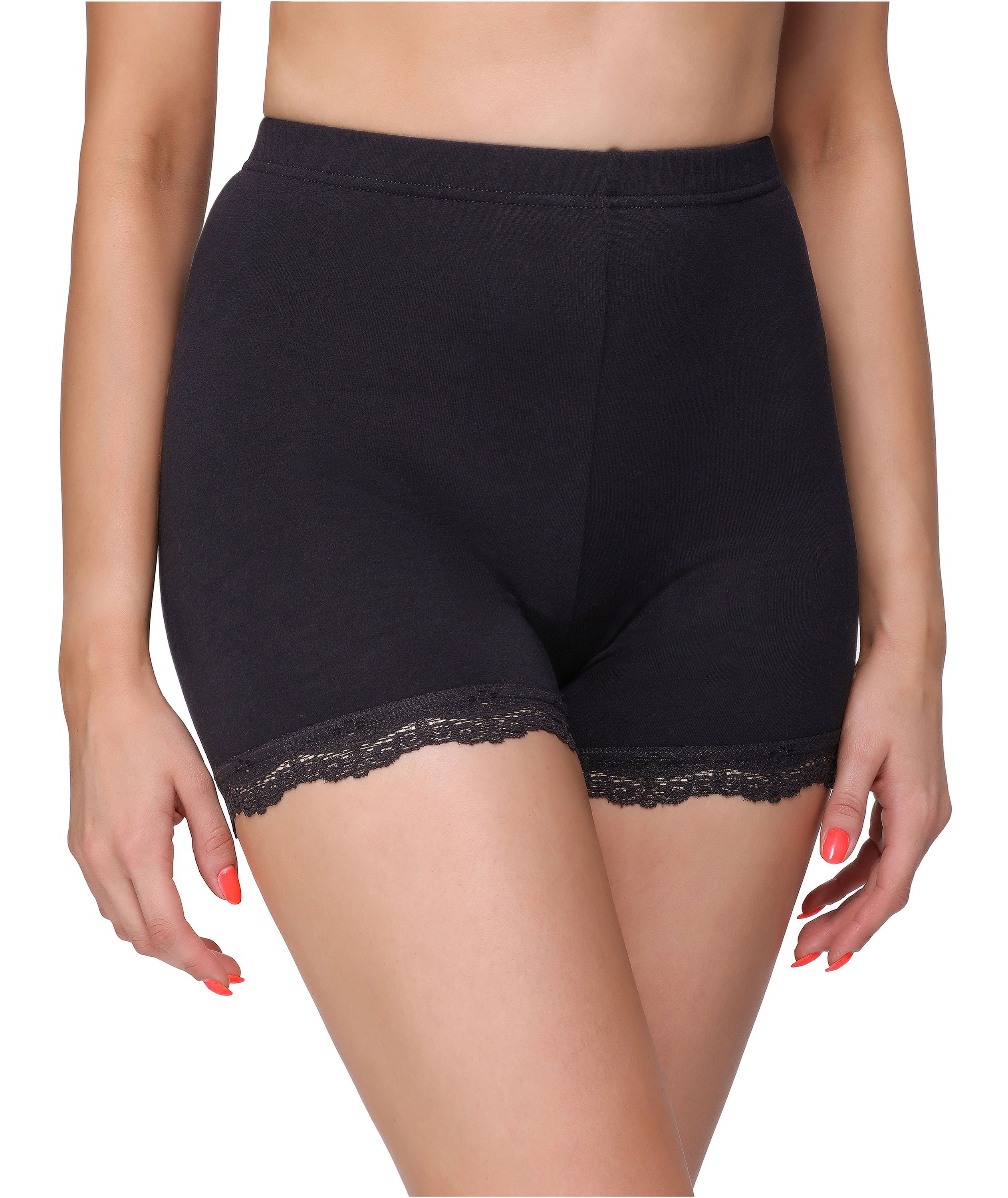 Merry Style Leggings Damen Shorts Unterhose Hotpants Boxershorts MS10-294 (1-tlg) elastischer Bund