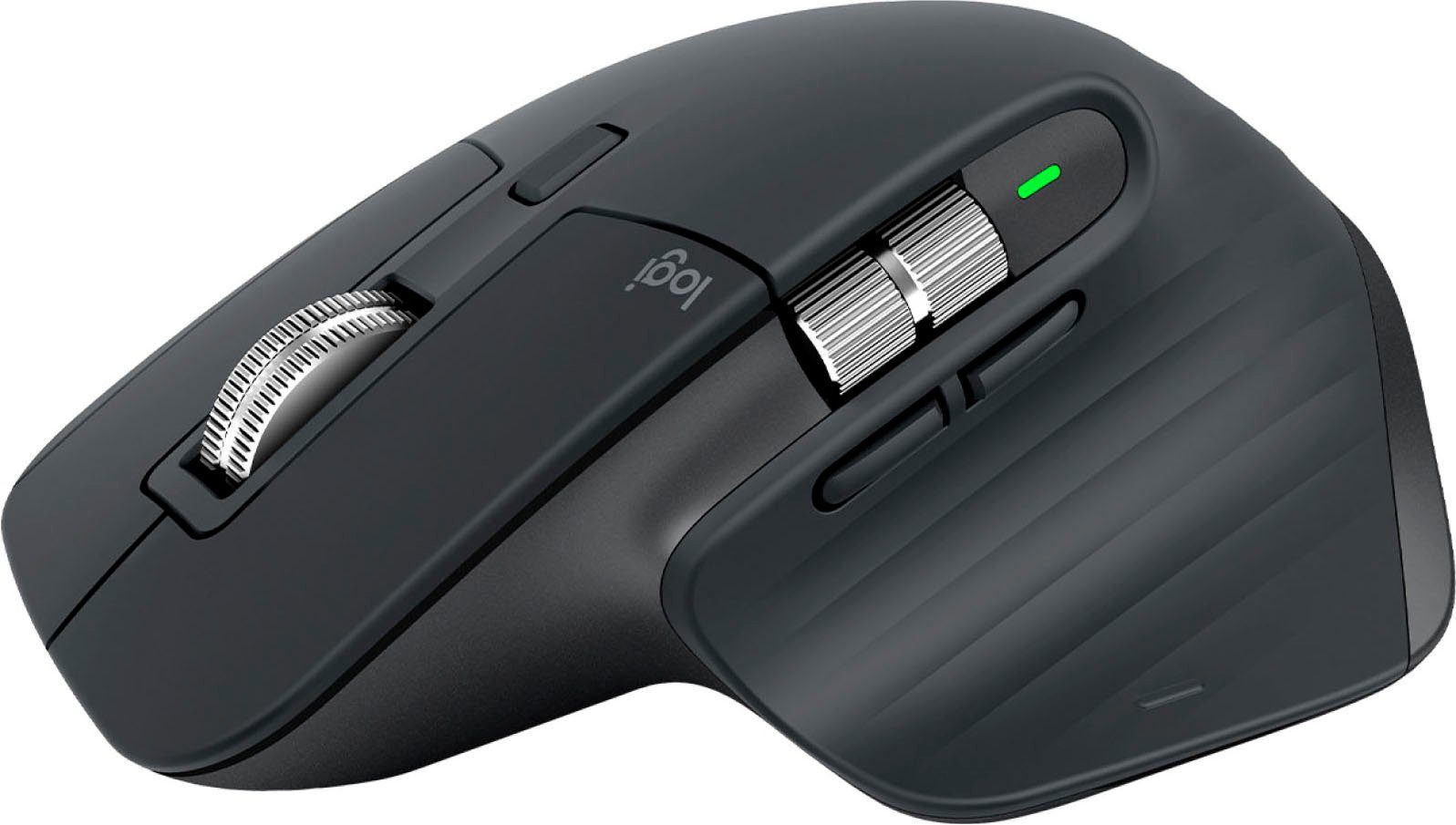 Logitech MX Master 3S Maus (Bluetooth) Grau | PC-Mäuse