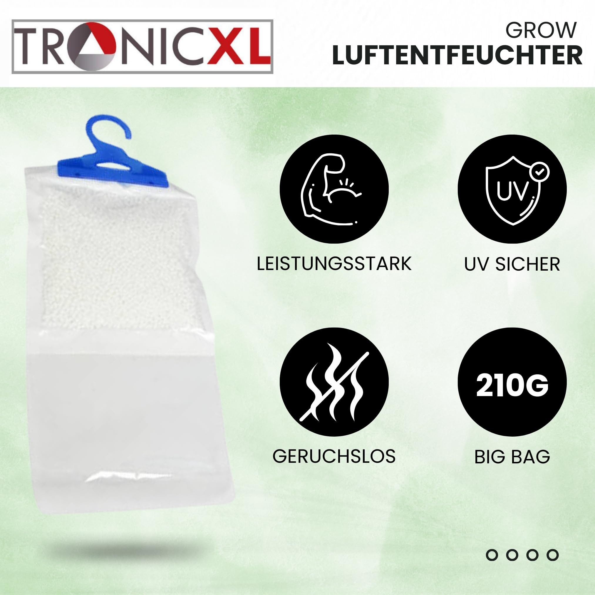 TronicXL Granulat-Luftentfeuchter Luftentfeuchter für Growbox Grow günstig online kaufen